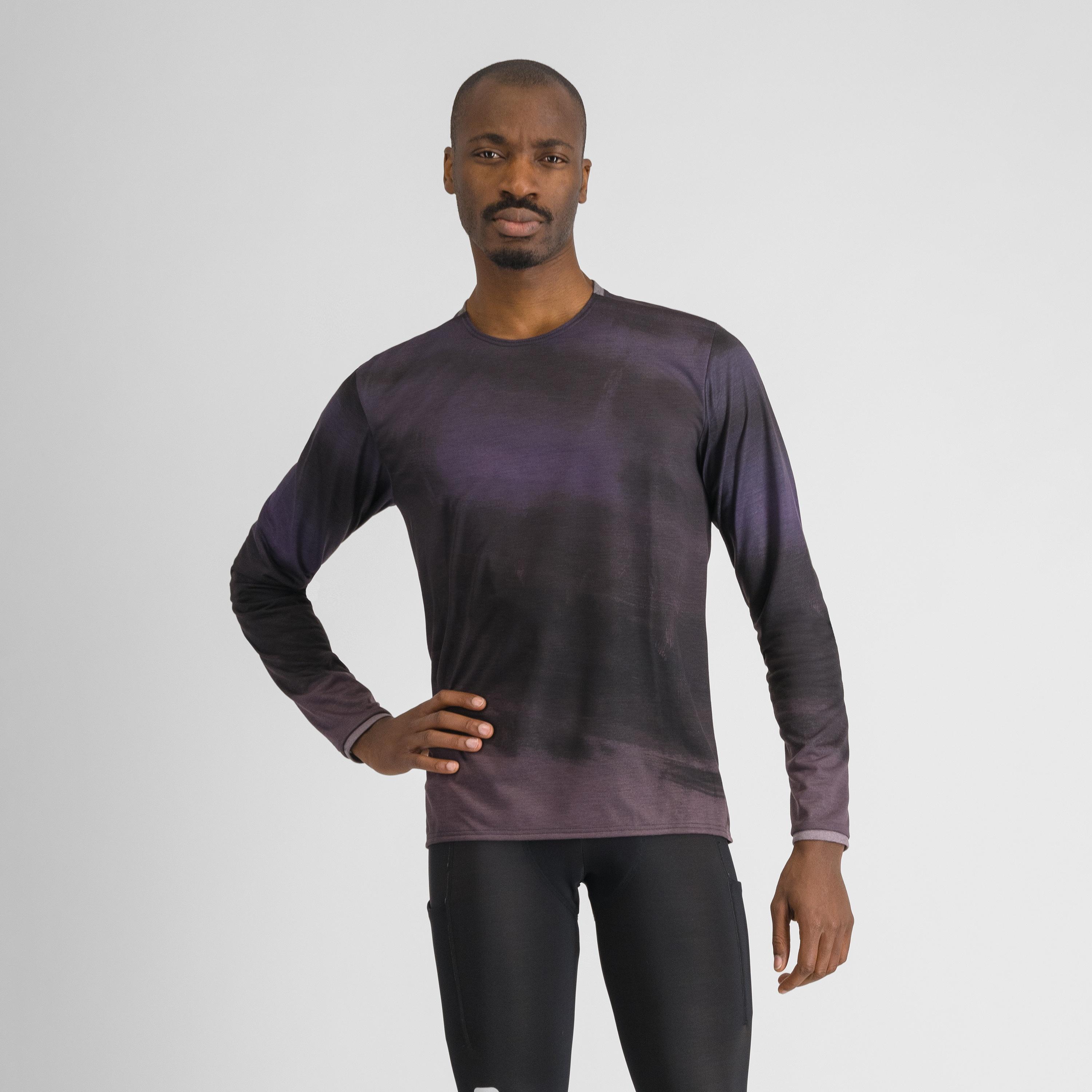Flow giara tee long sleeve - mud - sportful