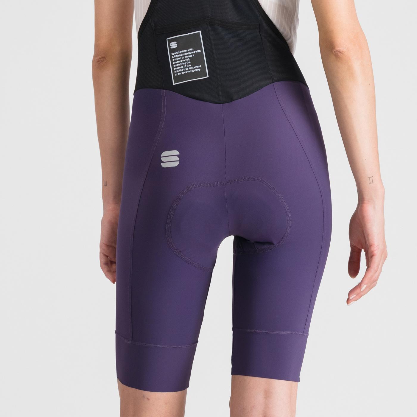 Srk w bibshort - galactic purple - sportful