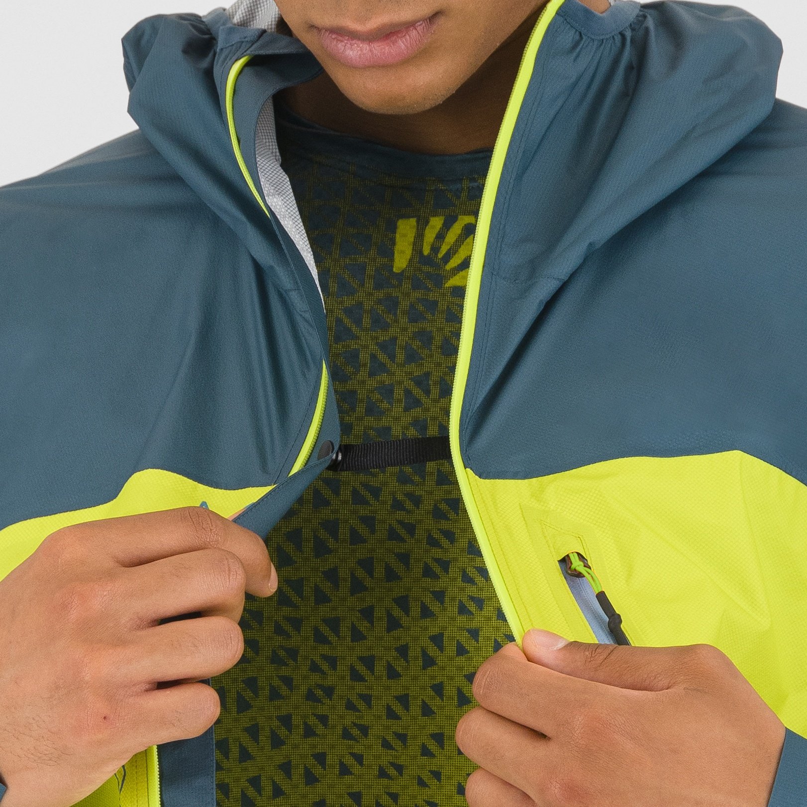 Lavaredo rain evo jacket - primrose/stargazer - karpos