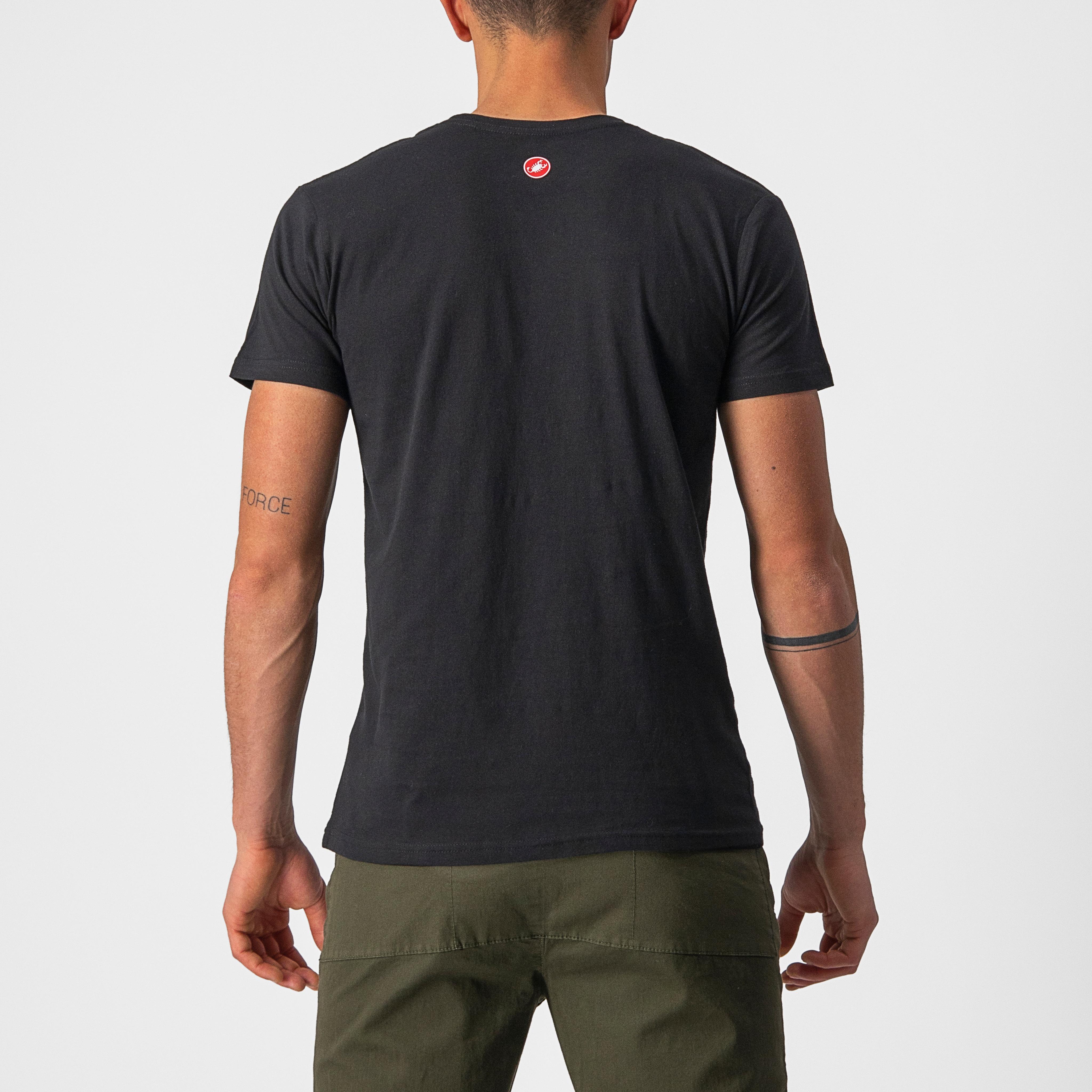 Ventaglio tee - black/red - castelli