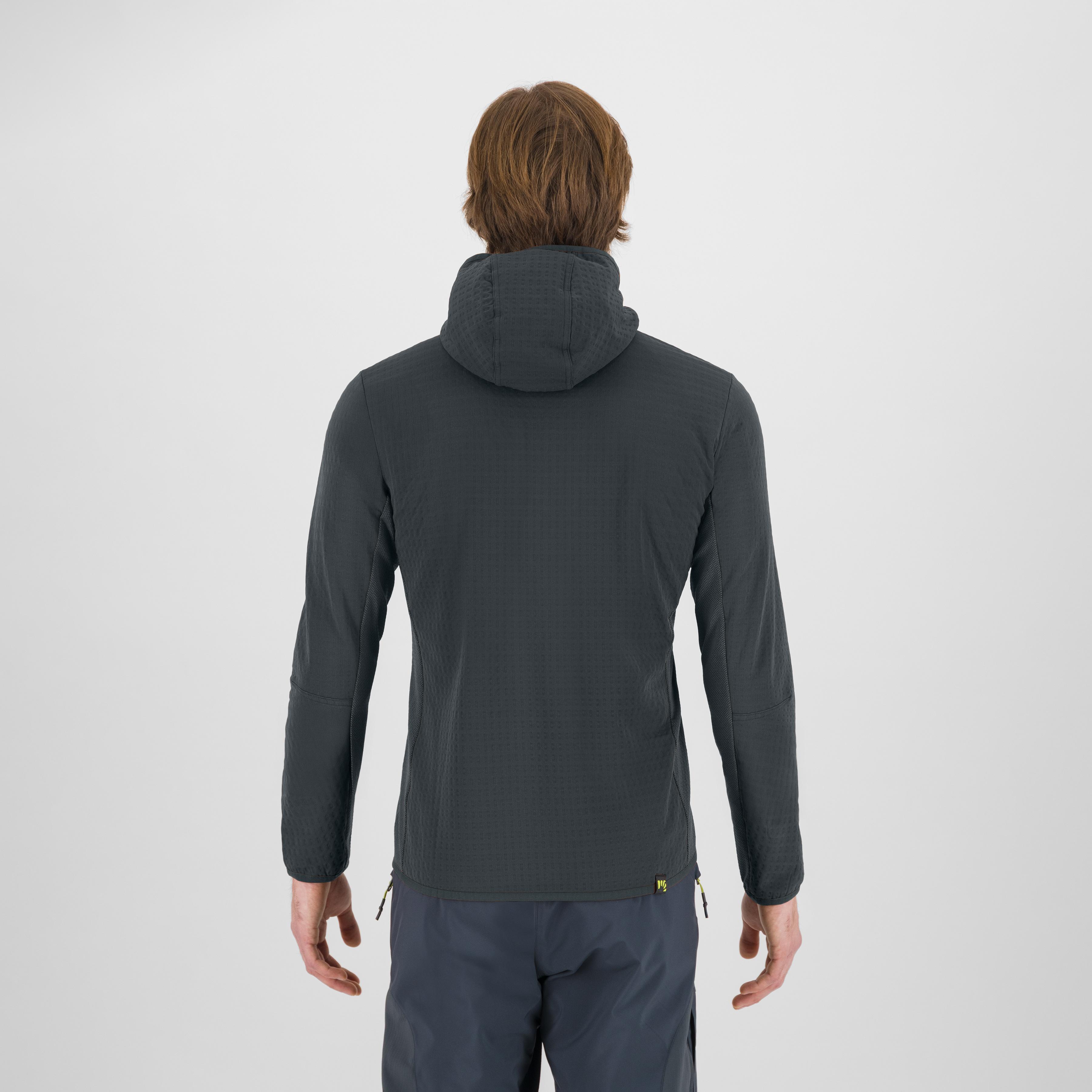 Marmolada hoodie fleece - woodl.gray - karpos