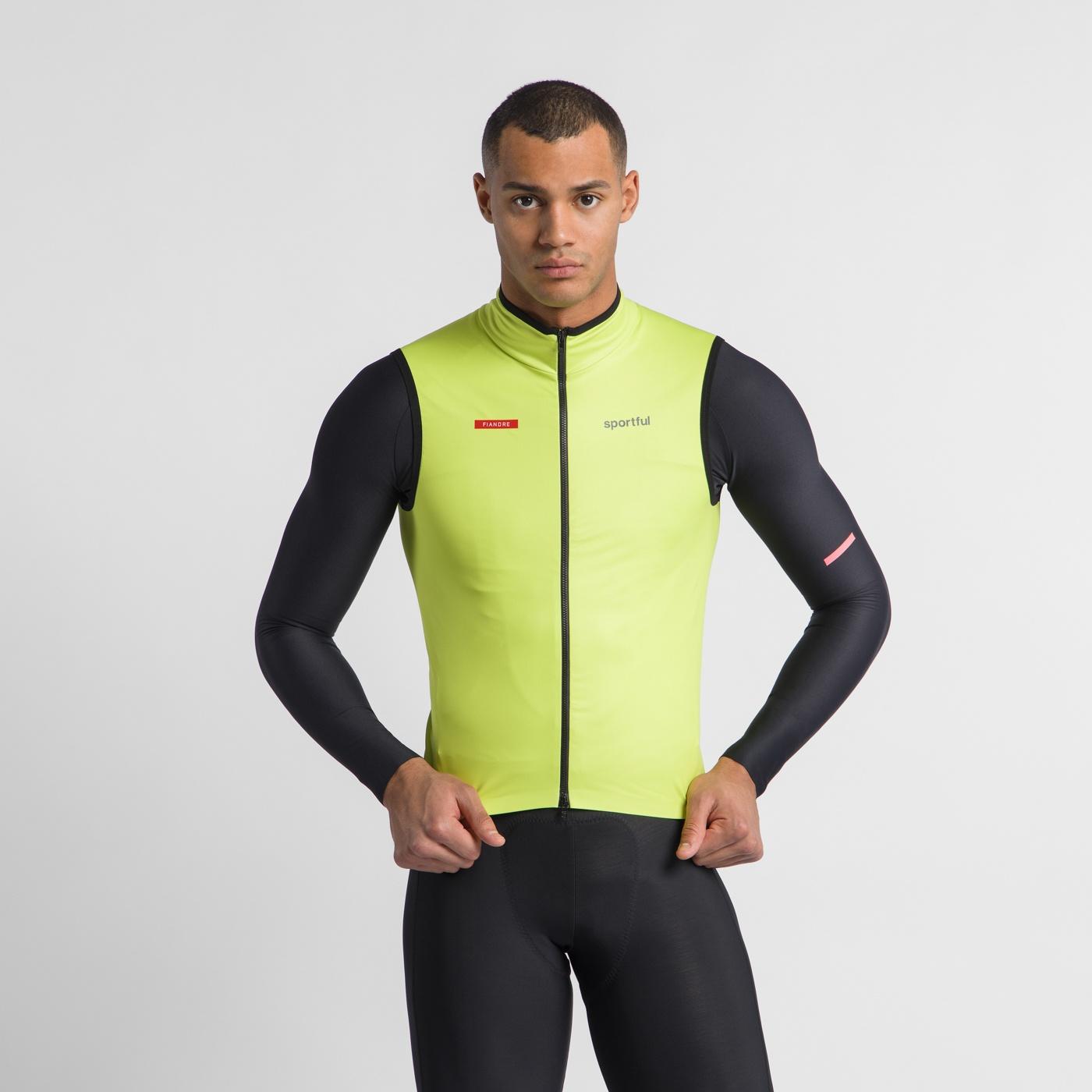 Fiandre 2 vest - neon whisper - sportful