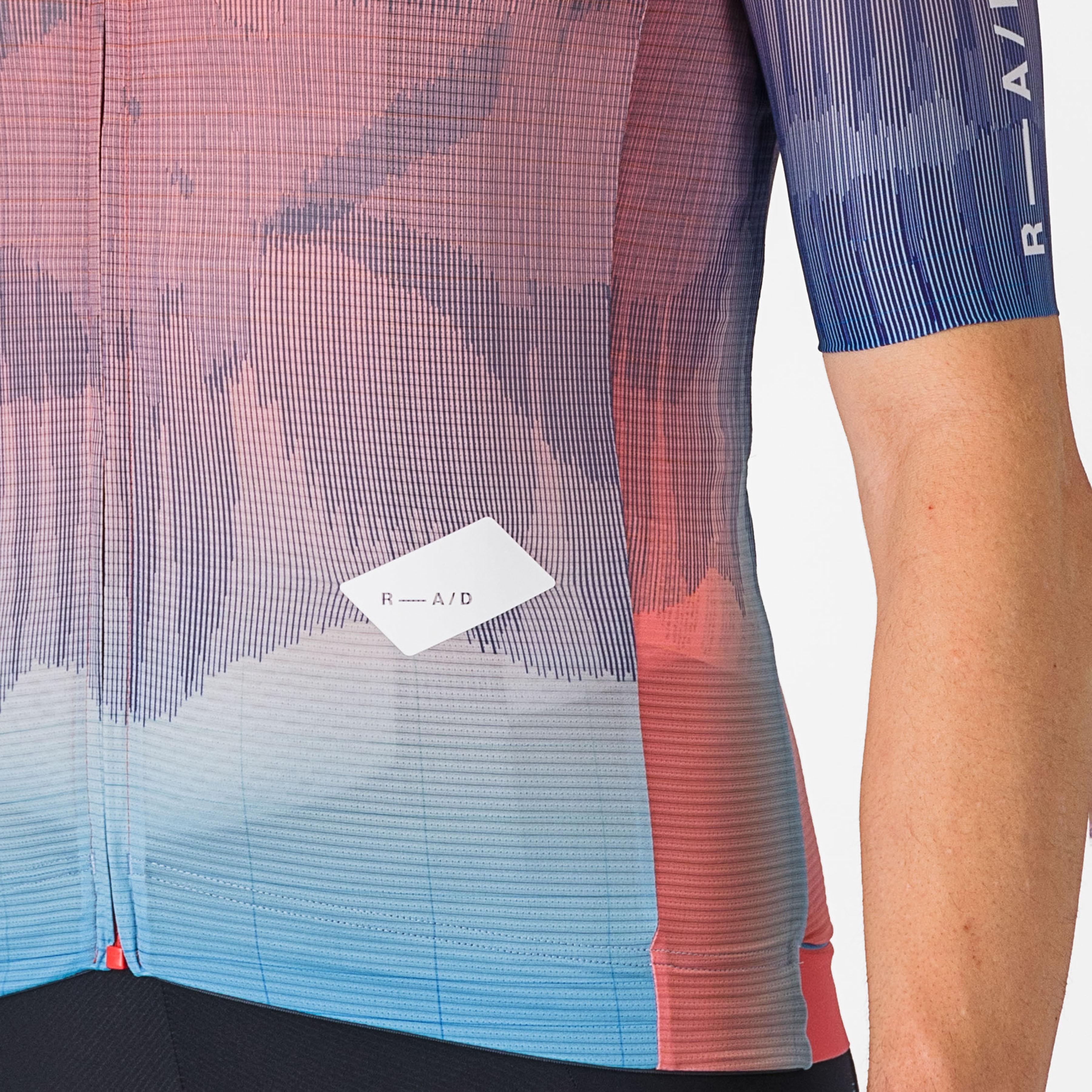 R-a/d jersey - multicolor pink/blue - castelli