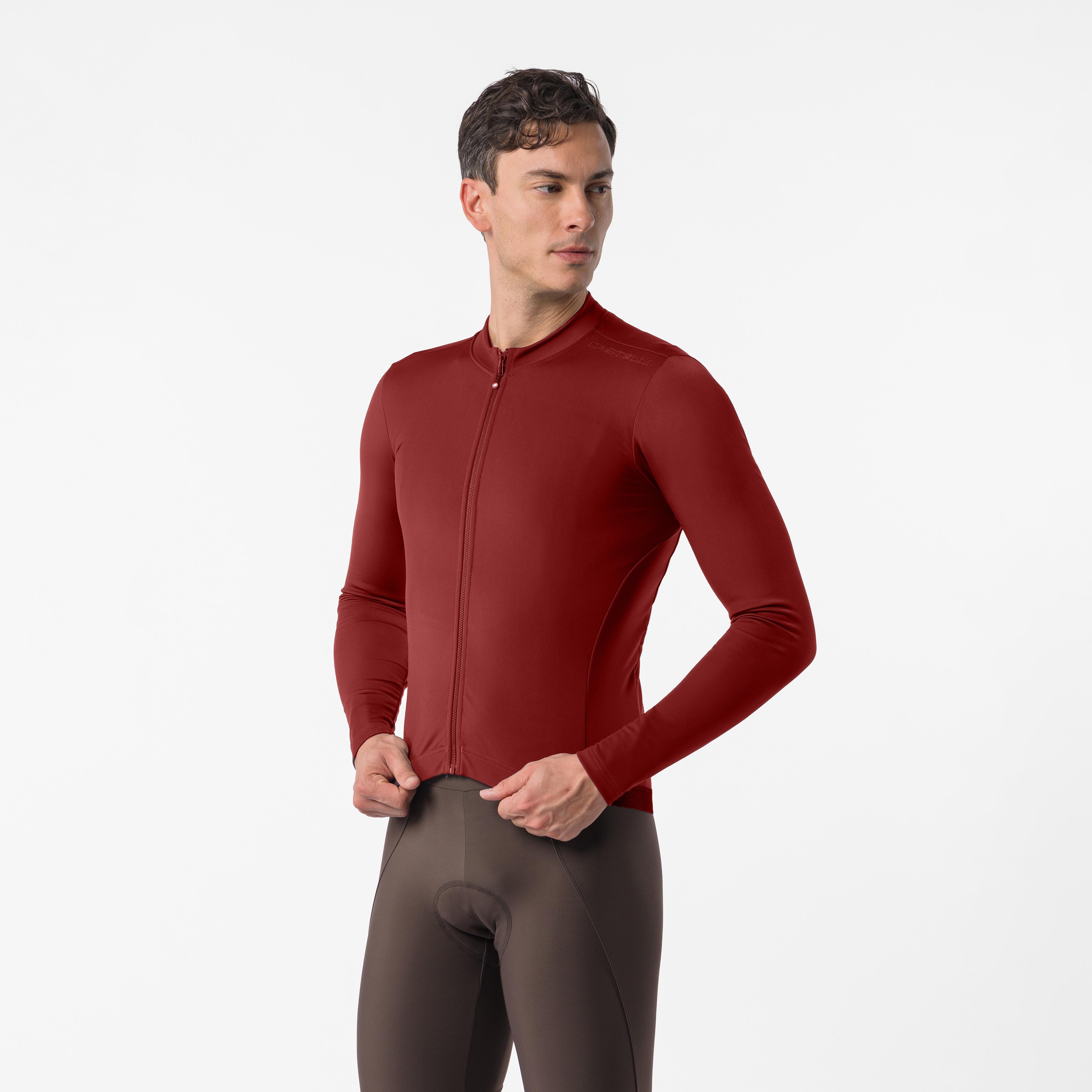 Espresso thermal 2 jersey - garnet - castelli
