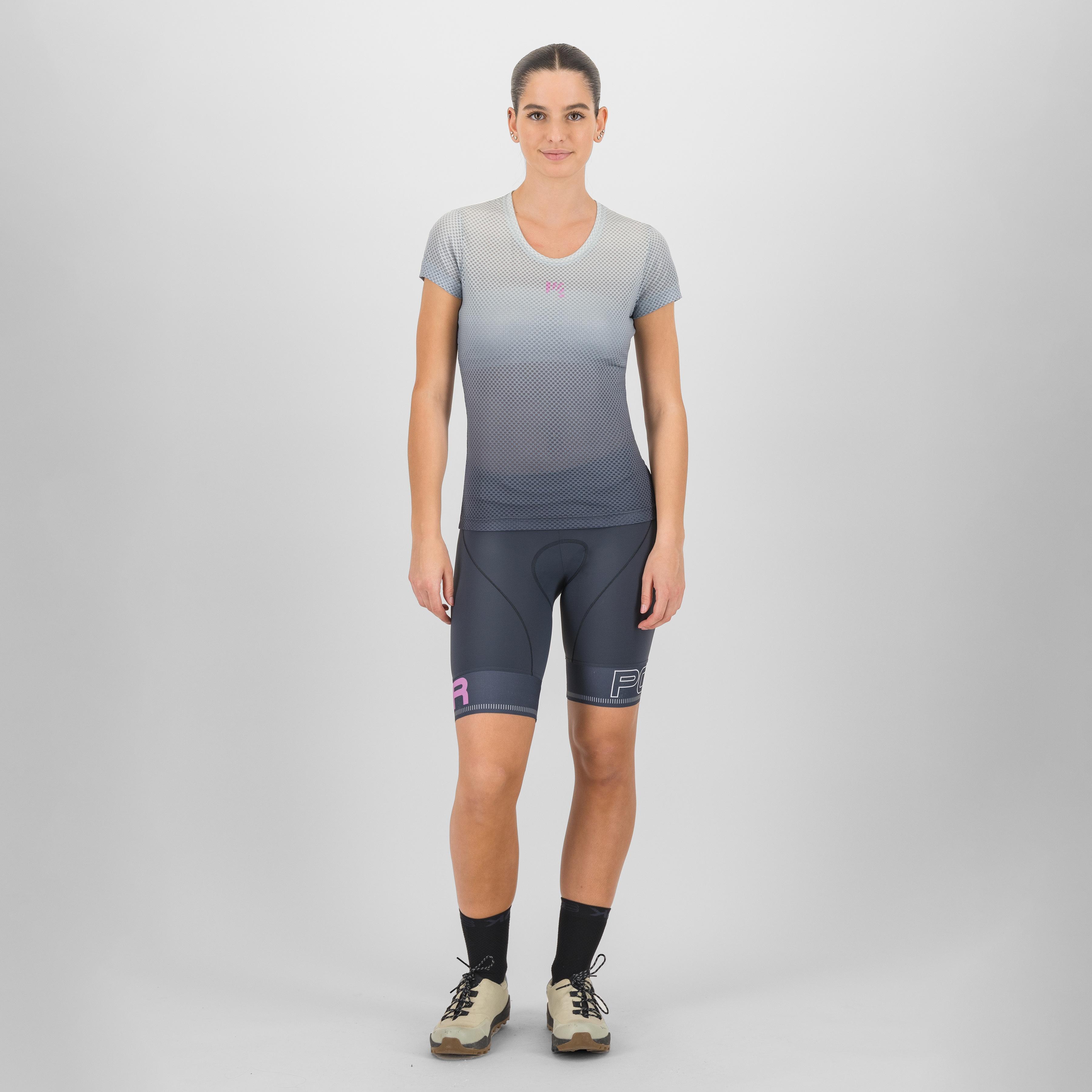 Verve mesh w t-shirt - ombre blue/mist - karpos