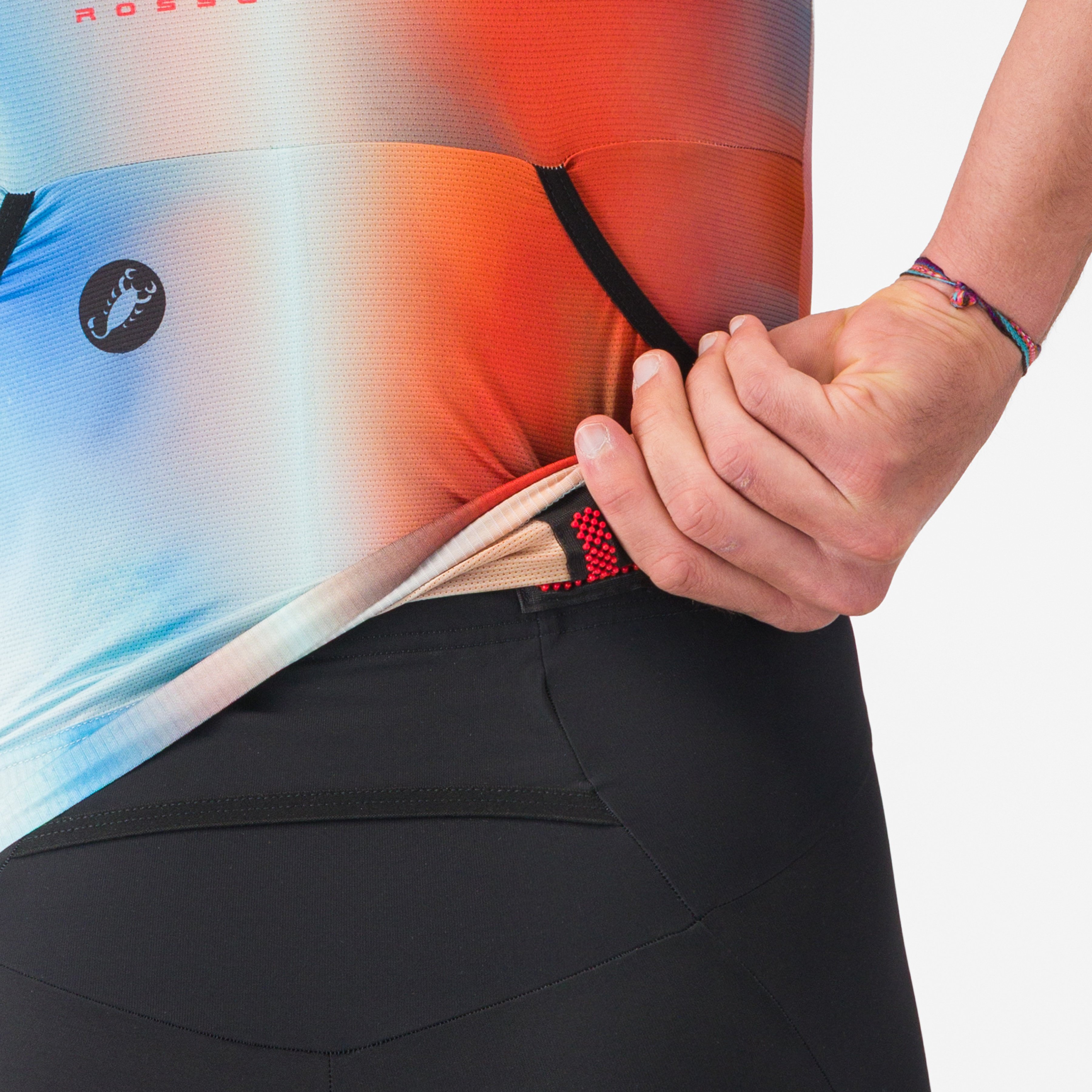 Free speed 3 race top - paprika/winter sky - castelli