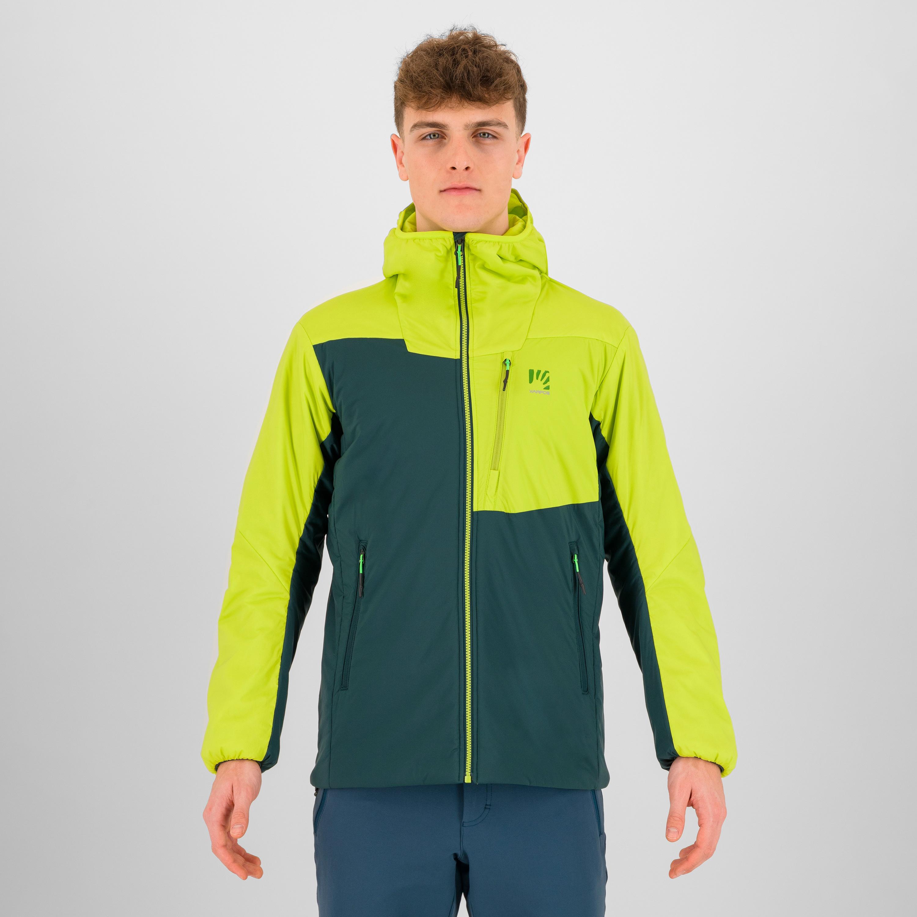 Castore jacket - forest/kiwi colada - karpos