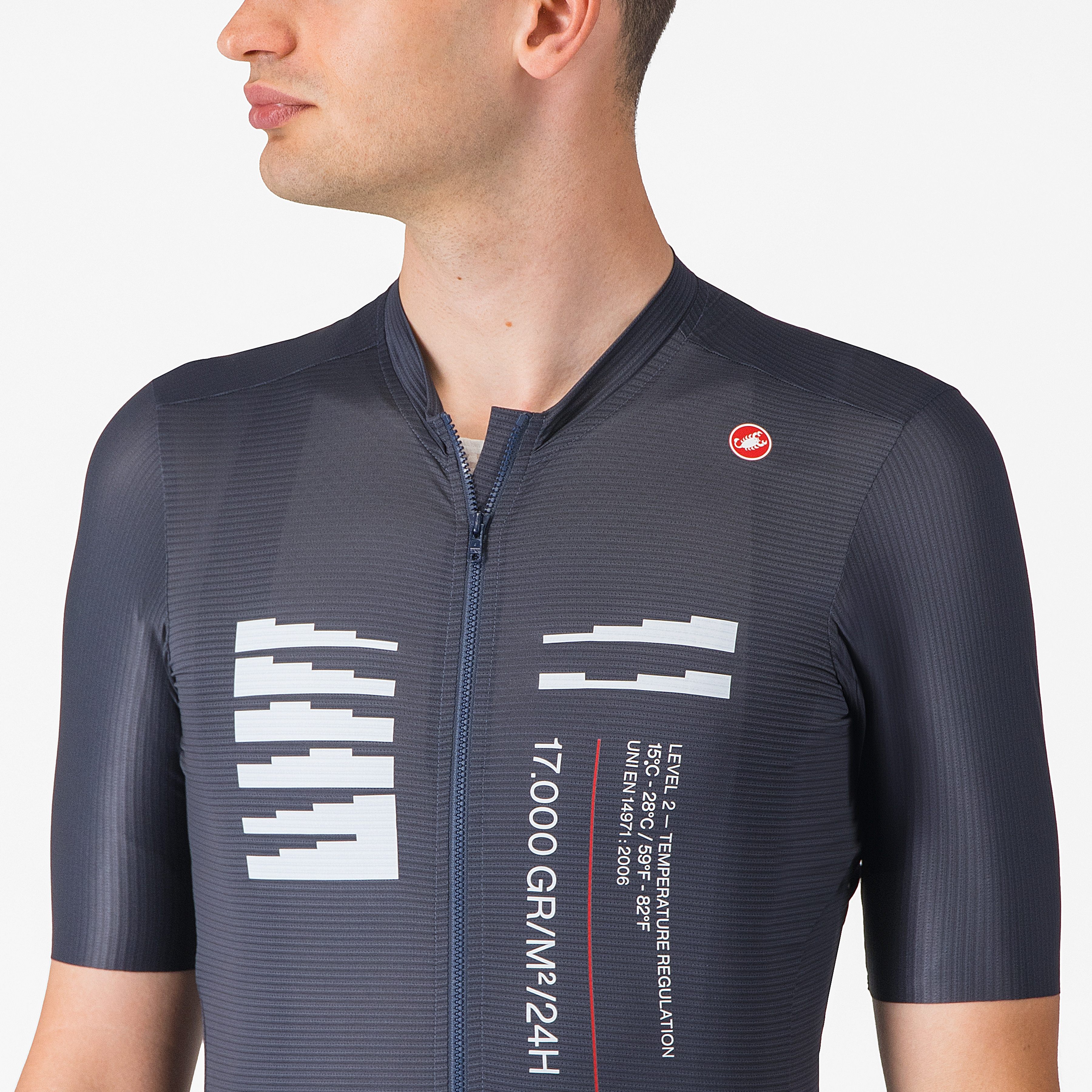 Espresso r-a/d jersey - twilight blue - castelli