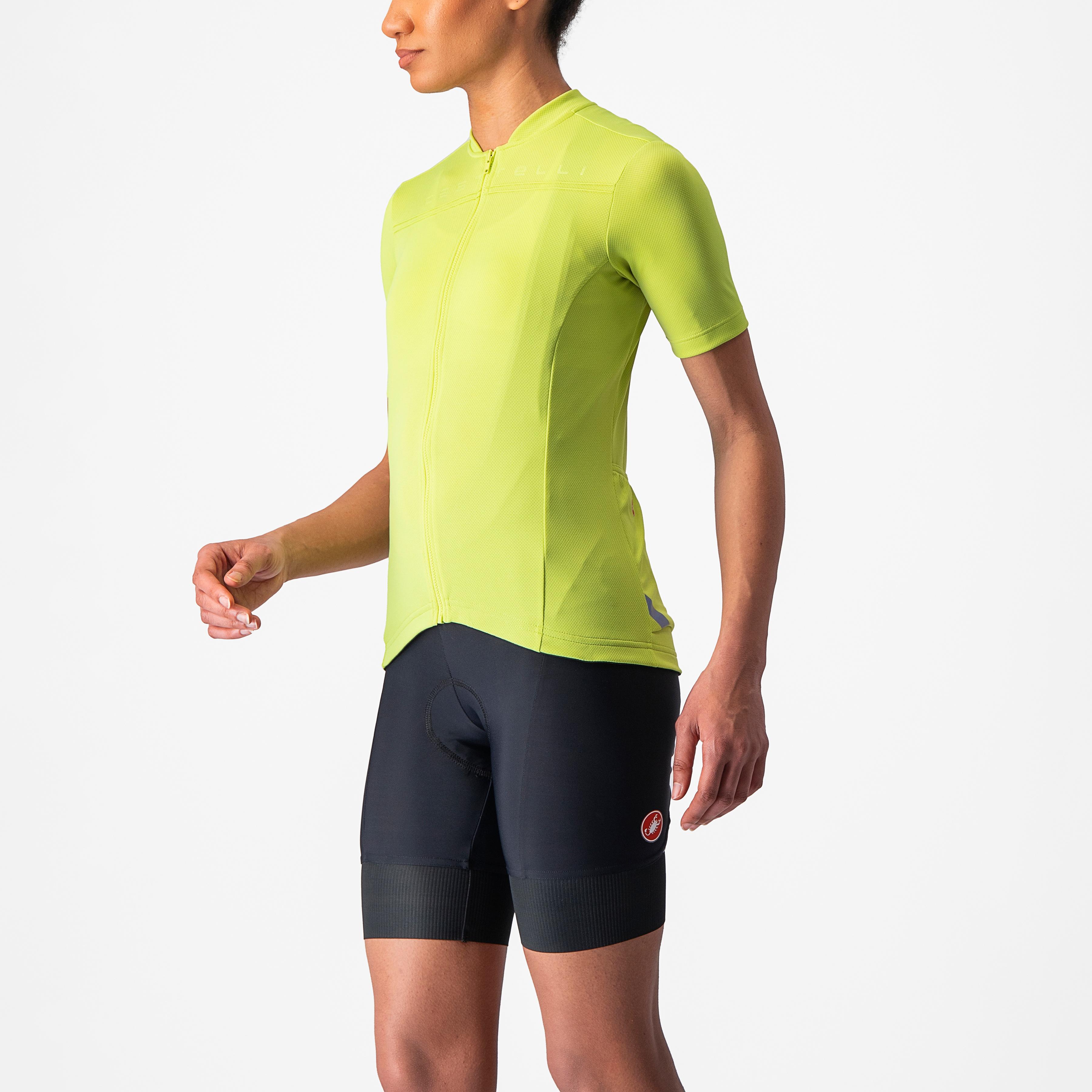 Anima 4 jersey - bright lime - castelli