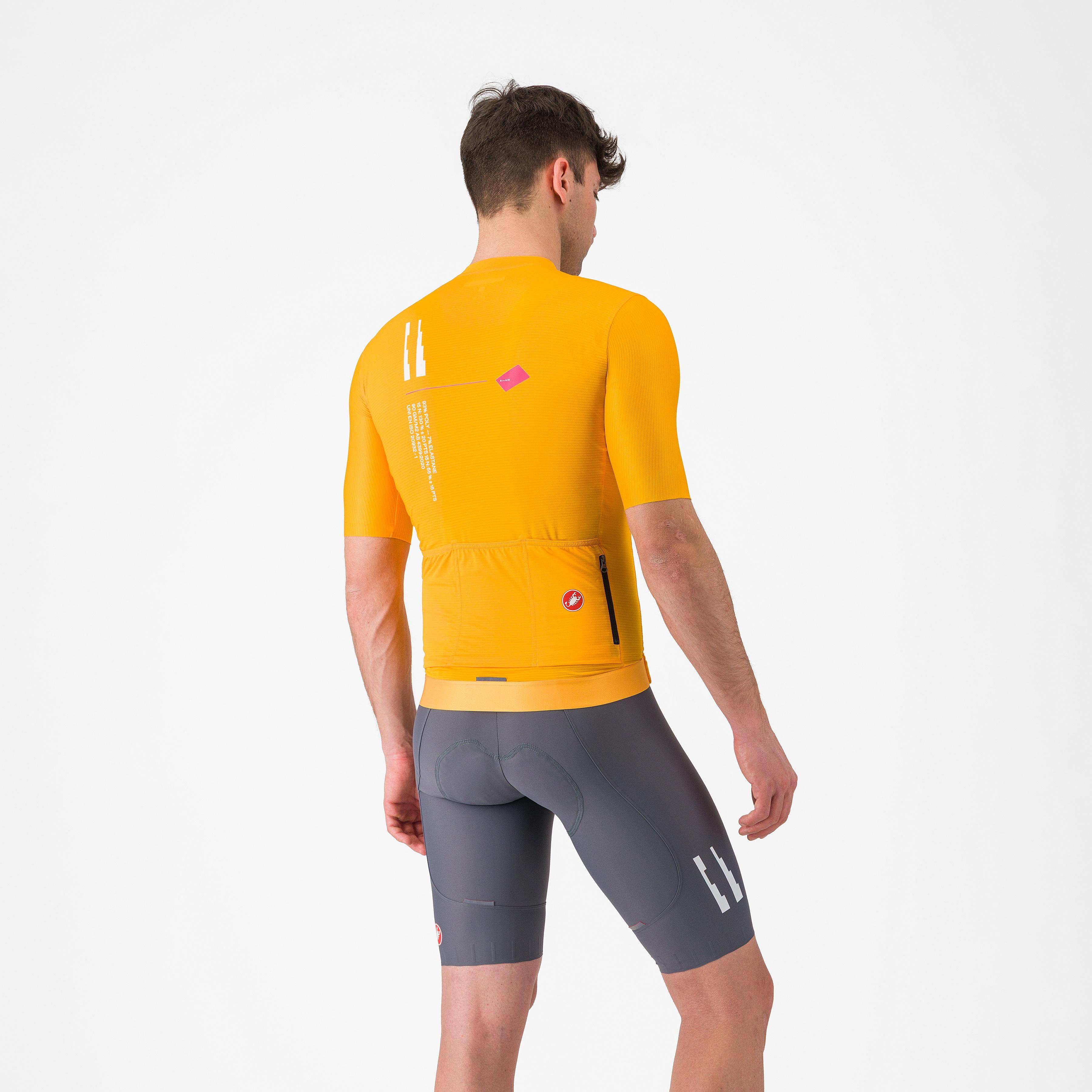 Espresso r-a/d bibshort - smoky gray - castelli