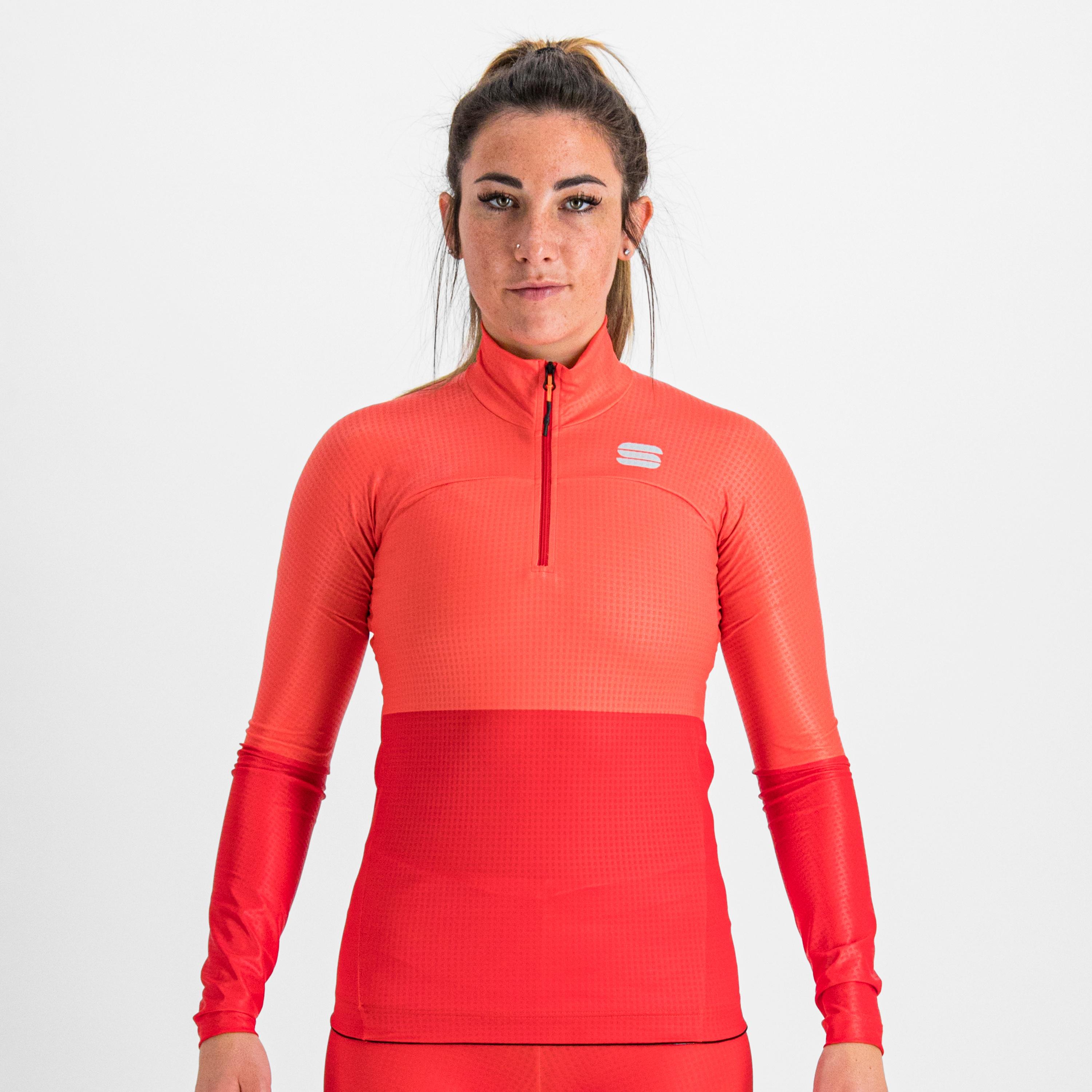 Apex w jersey - chili red / pompelmo - sportful