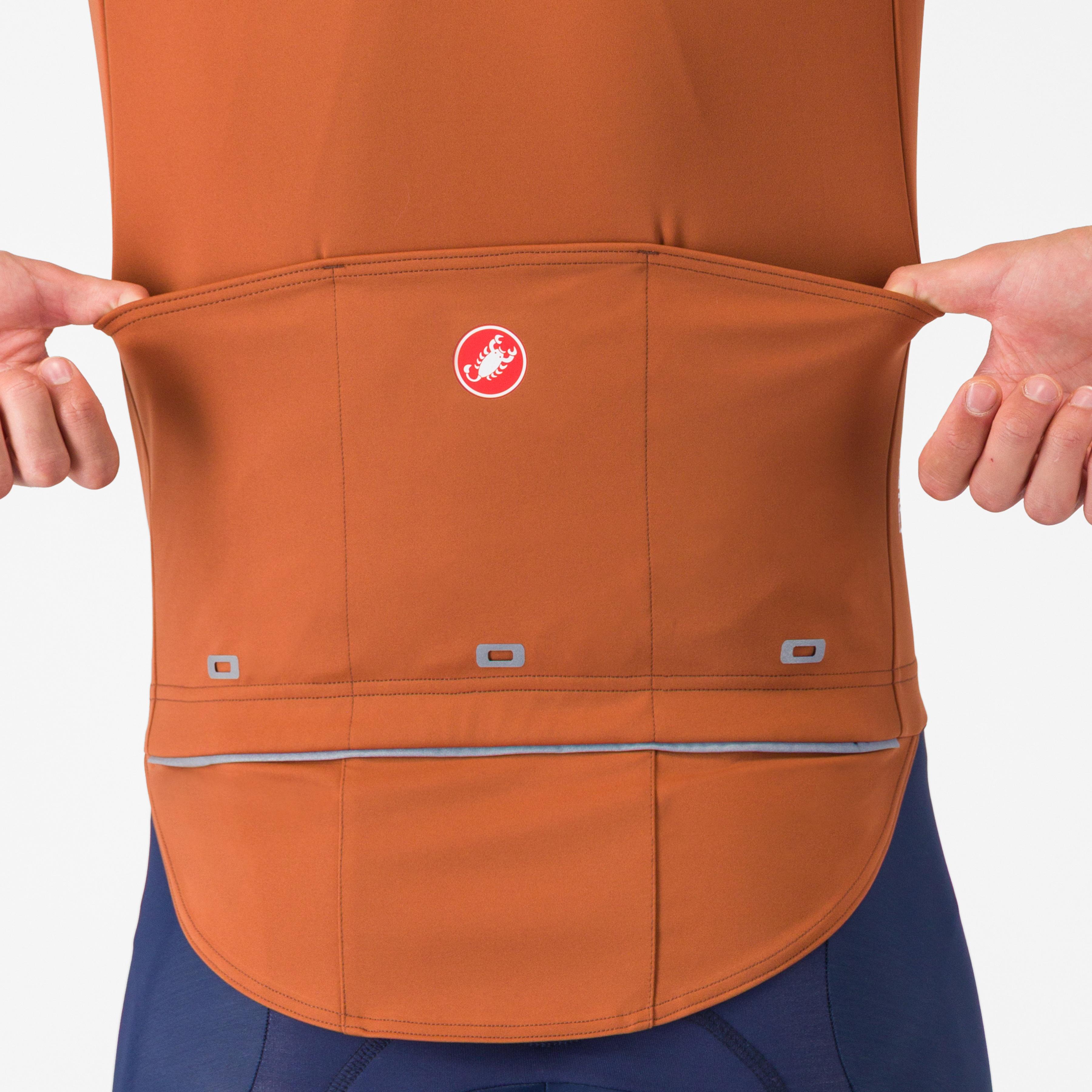 Perfetto ros 3 jacket - mocha/black reflex - castelli