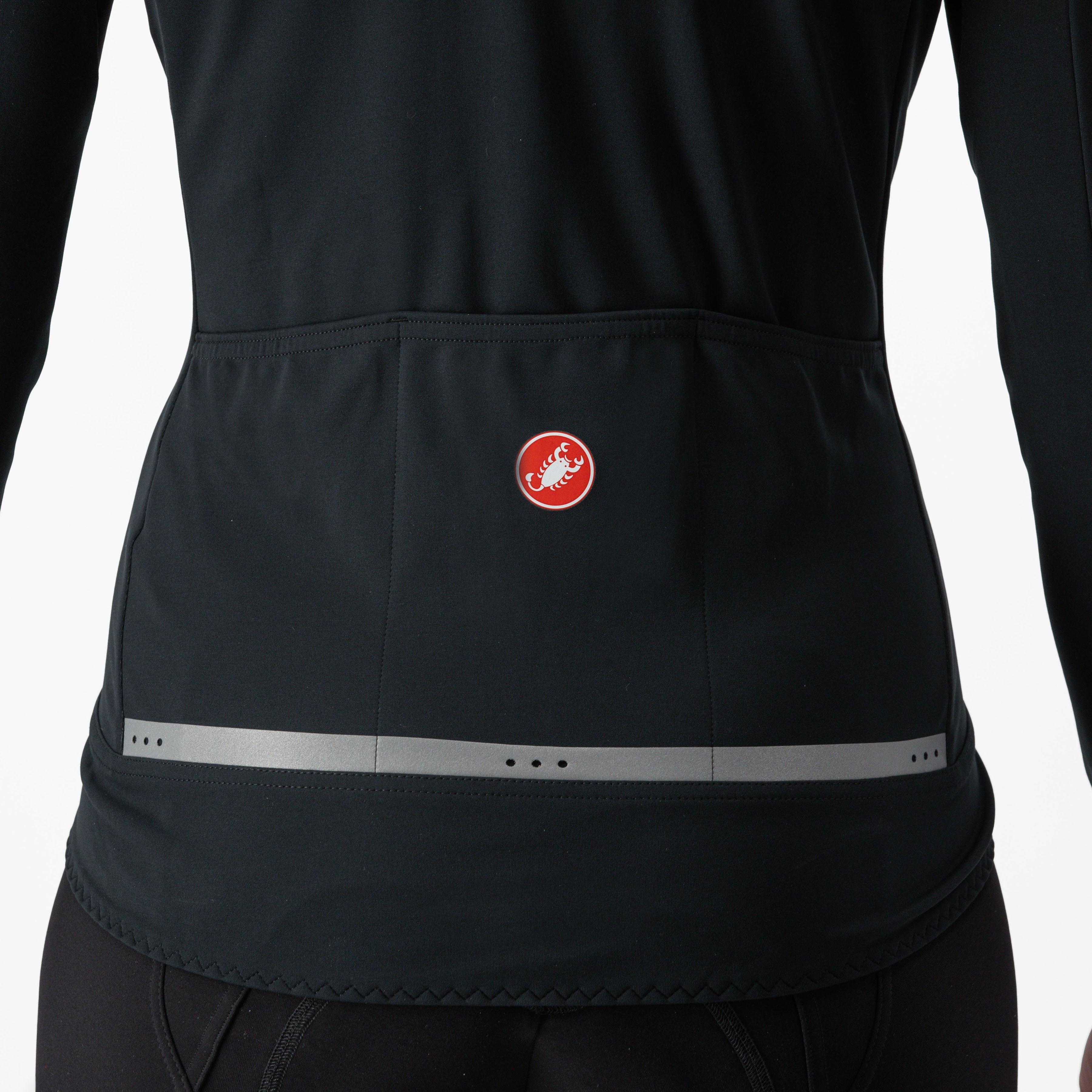 Perfetto ros 2 w jacket - light black/black - castelli