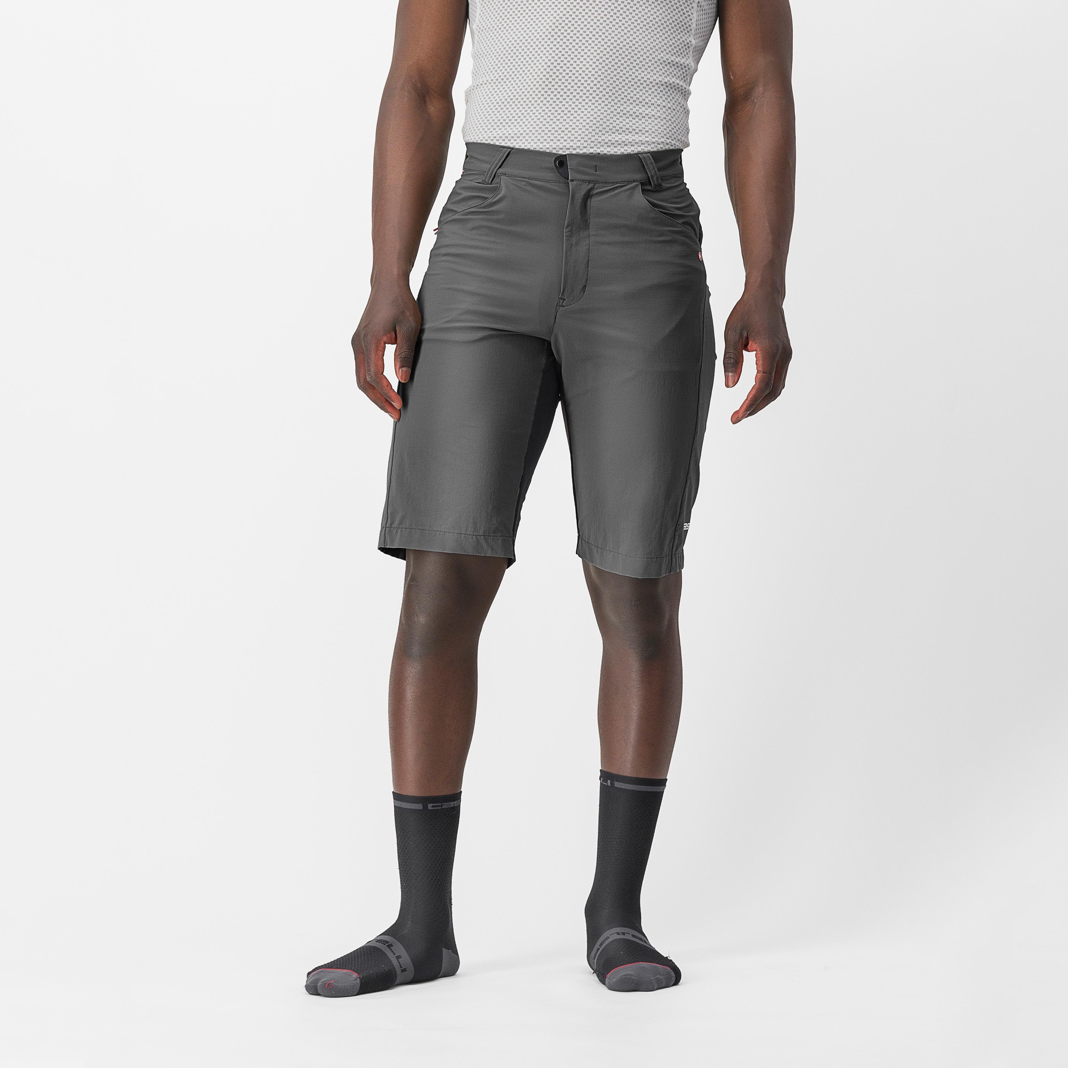 Unlimited baggy short - dark gray/black - castelli