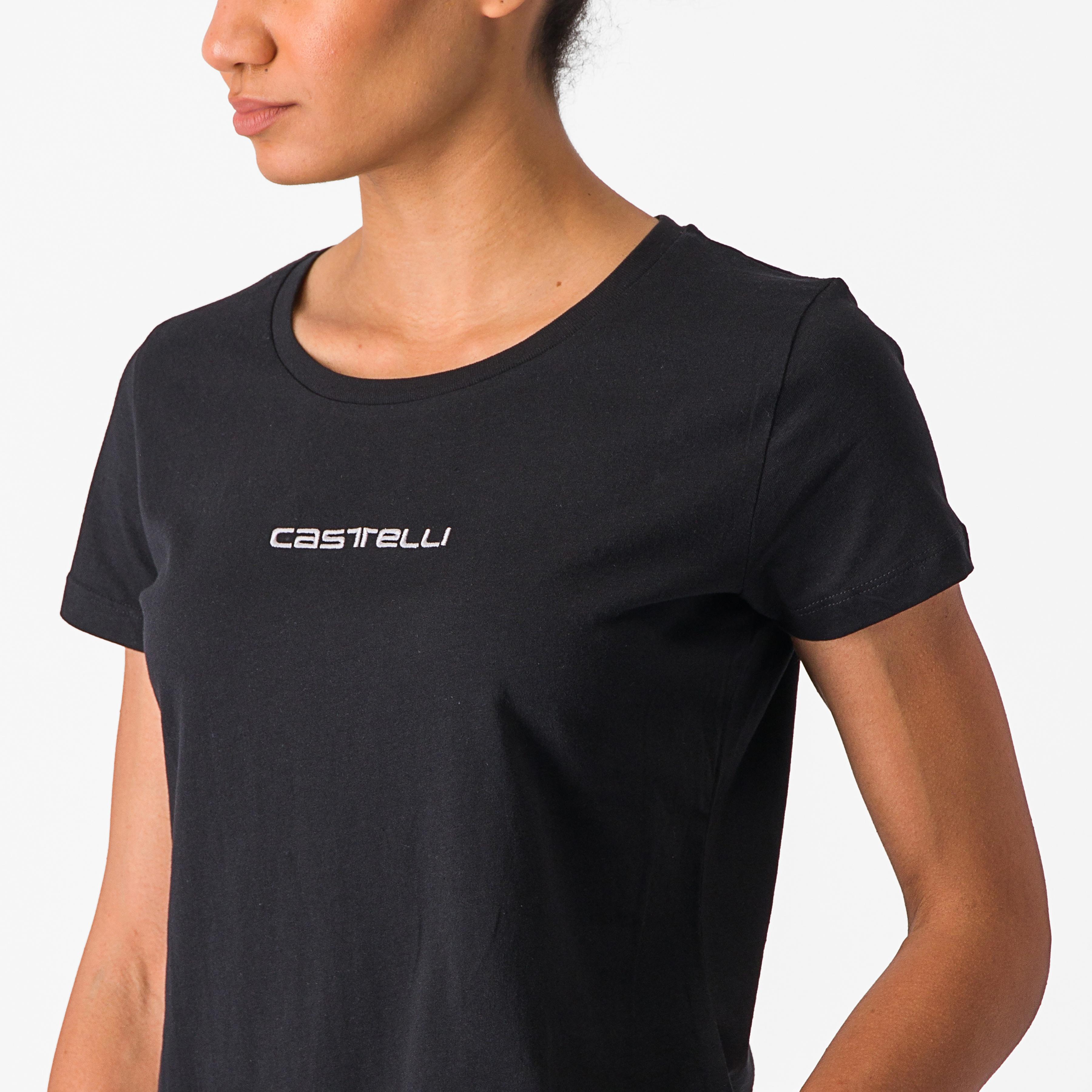 Castelli classico w tee - black - castelli
