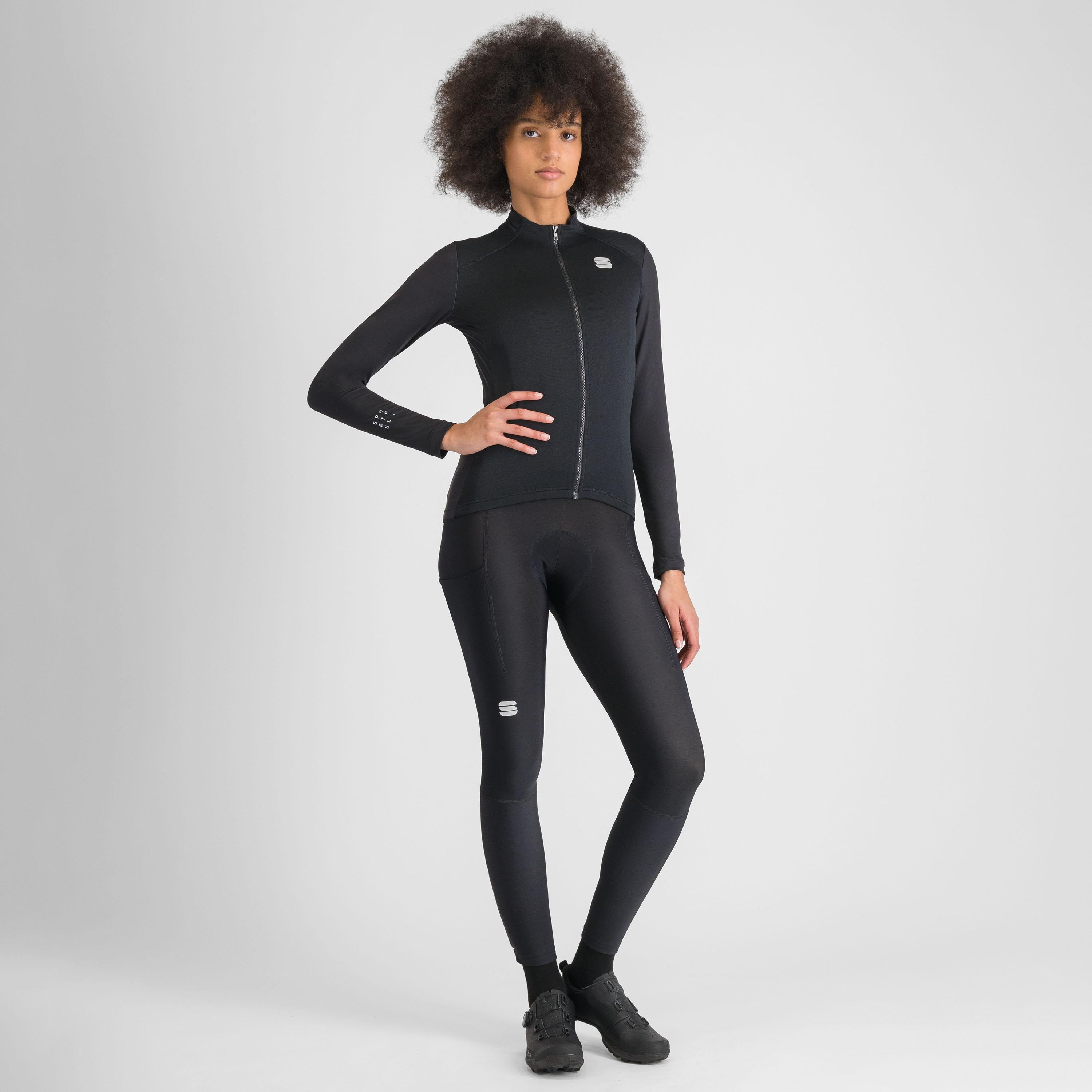Srk thermal w jersey - black - sportful