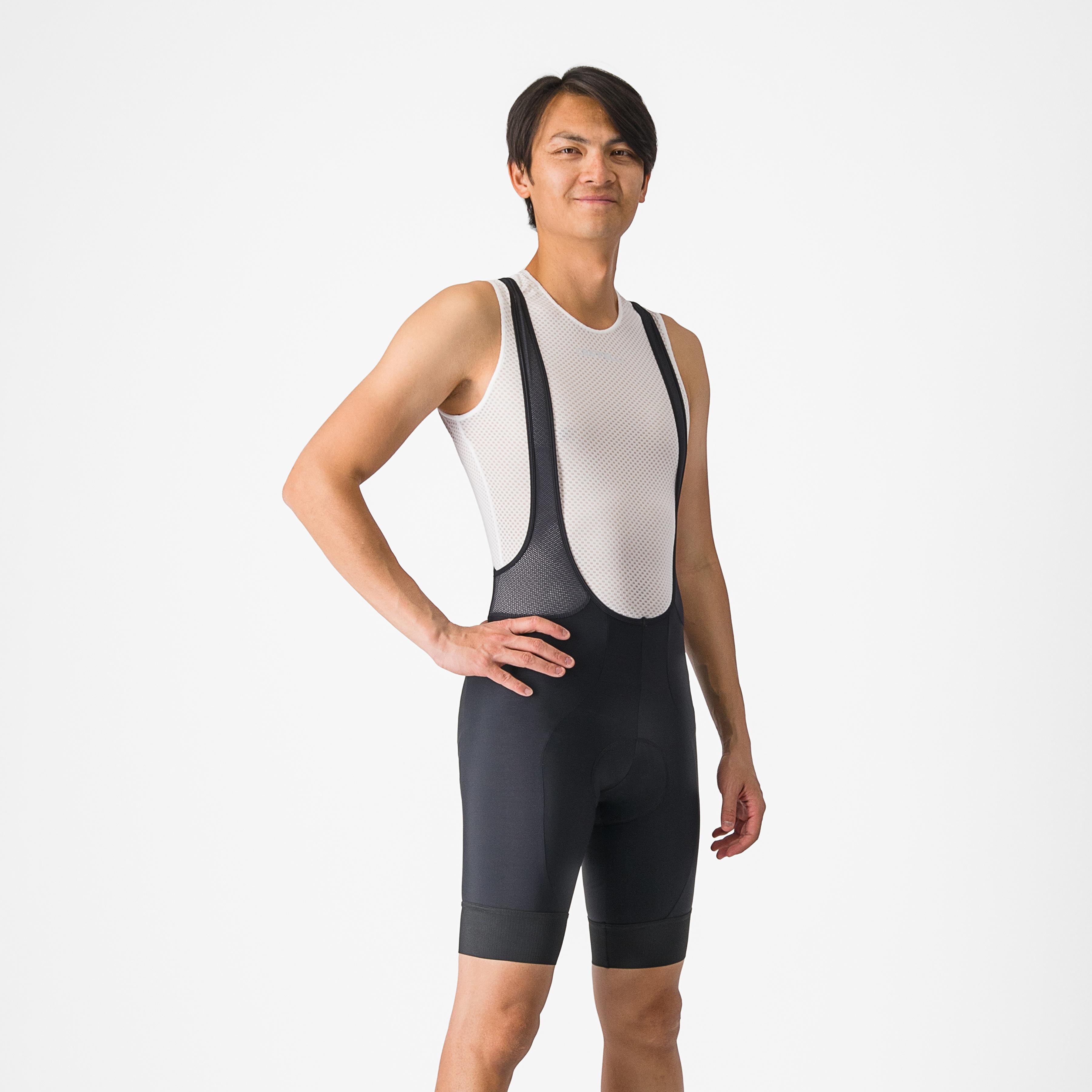 Entrata 2 bibshort - black - castelli