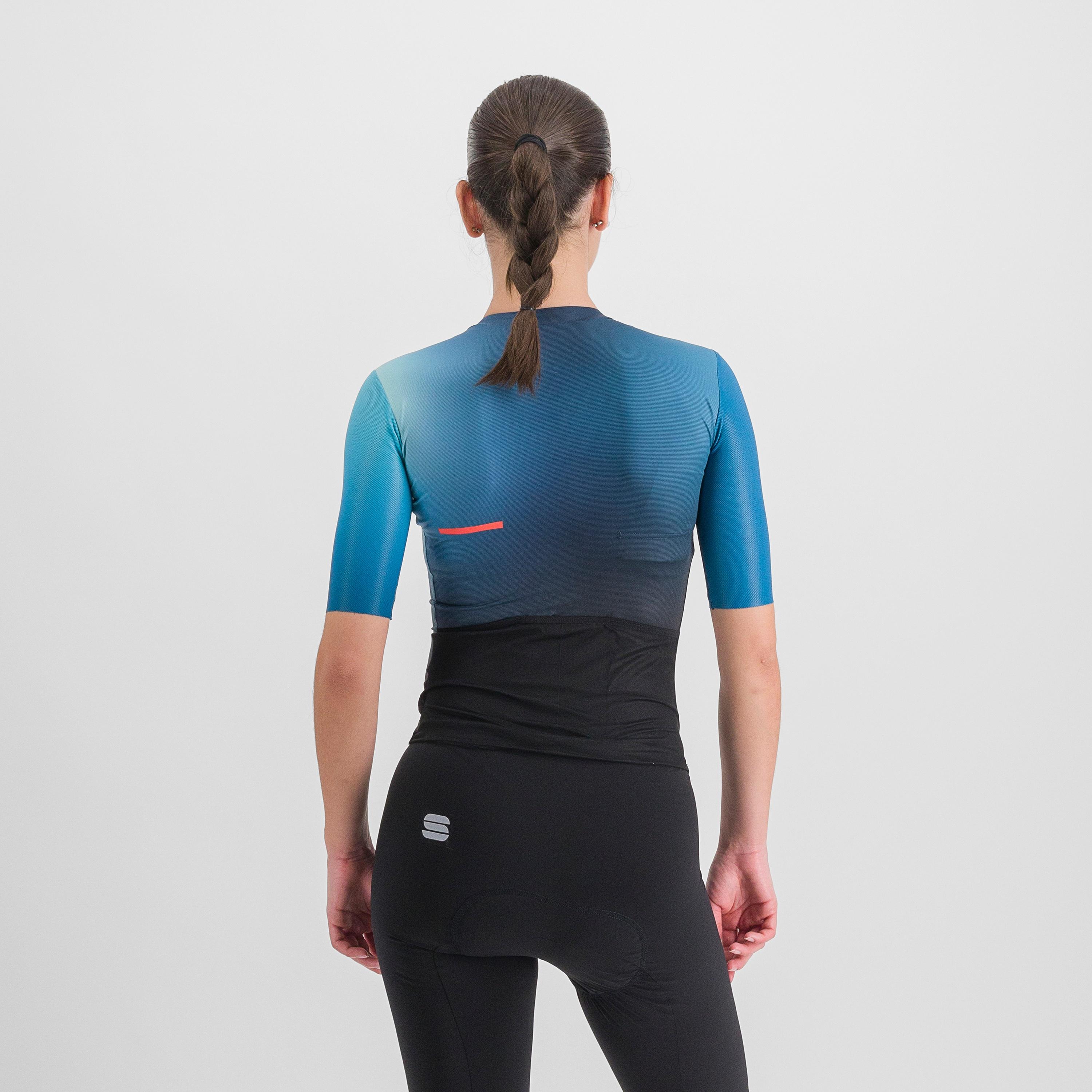 Bomber w suit - black berry blue - sportful