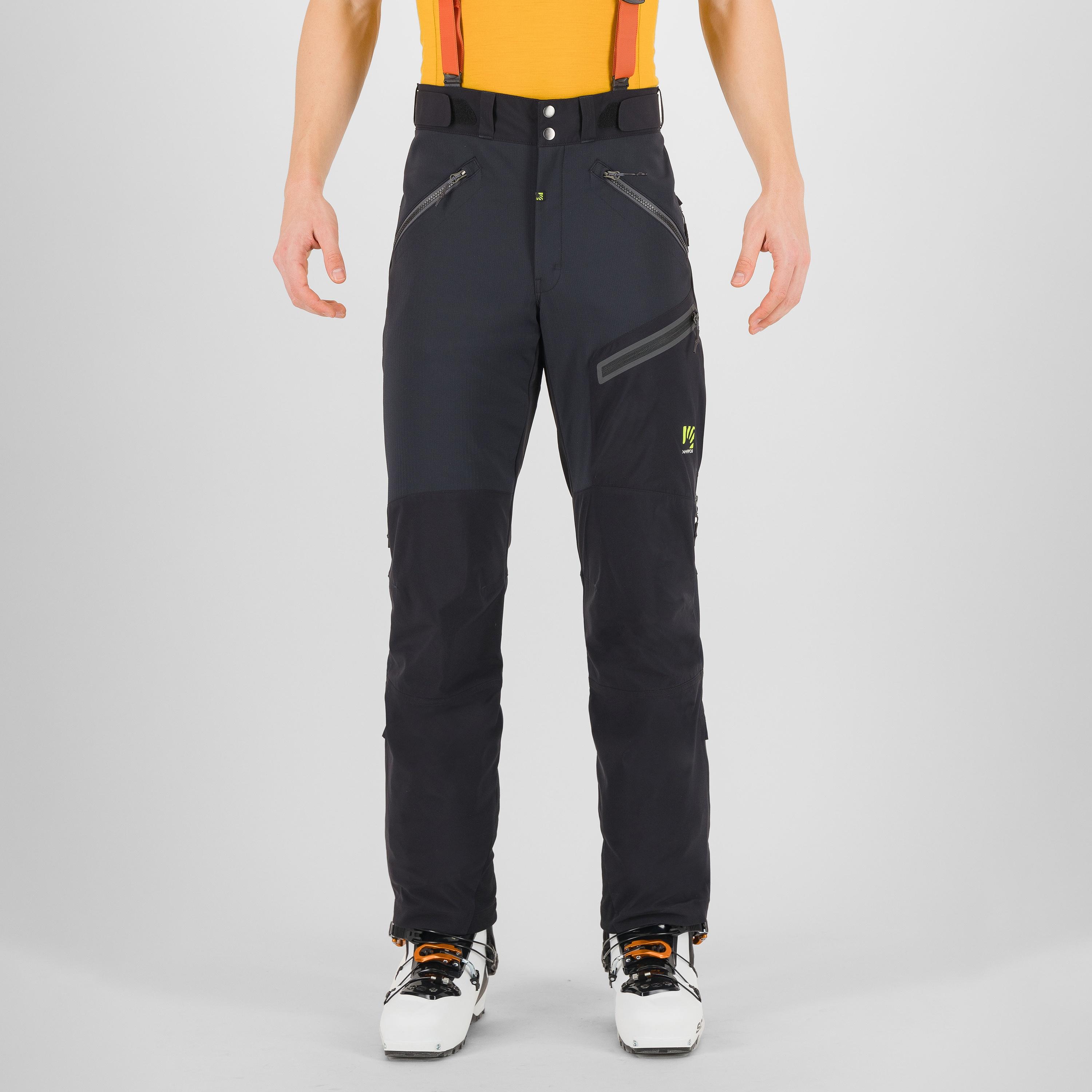 Schiara evo pant - black dark grey - karpos