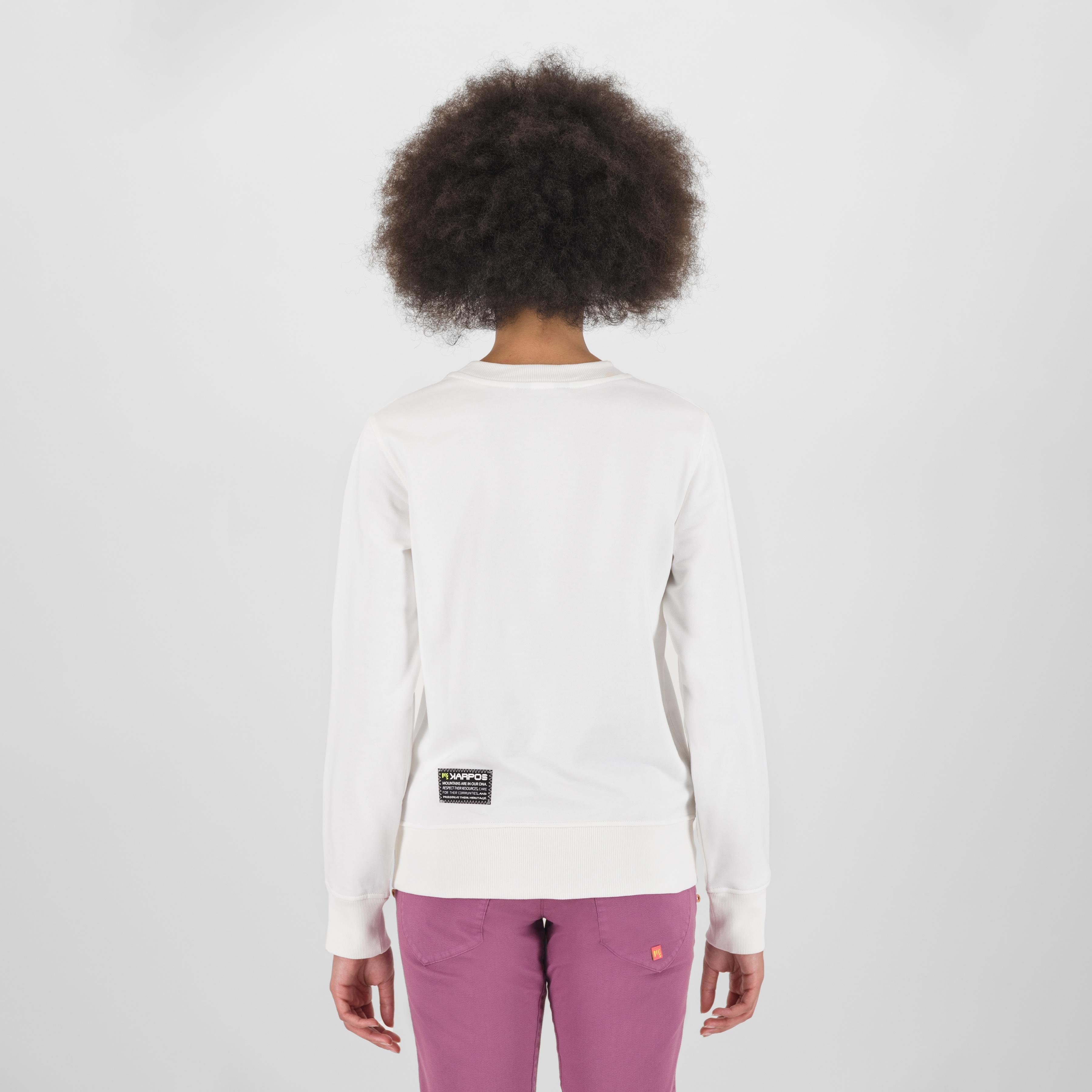 Sparviero w sweatshirt - bright white - karpos