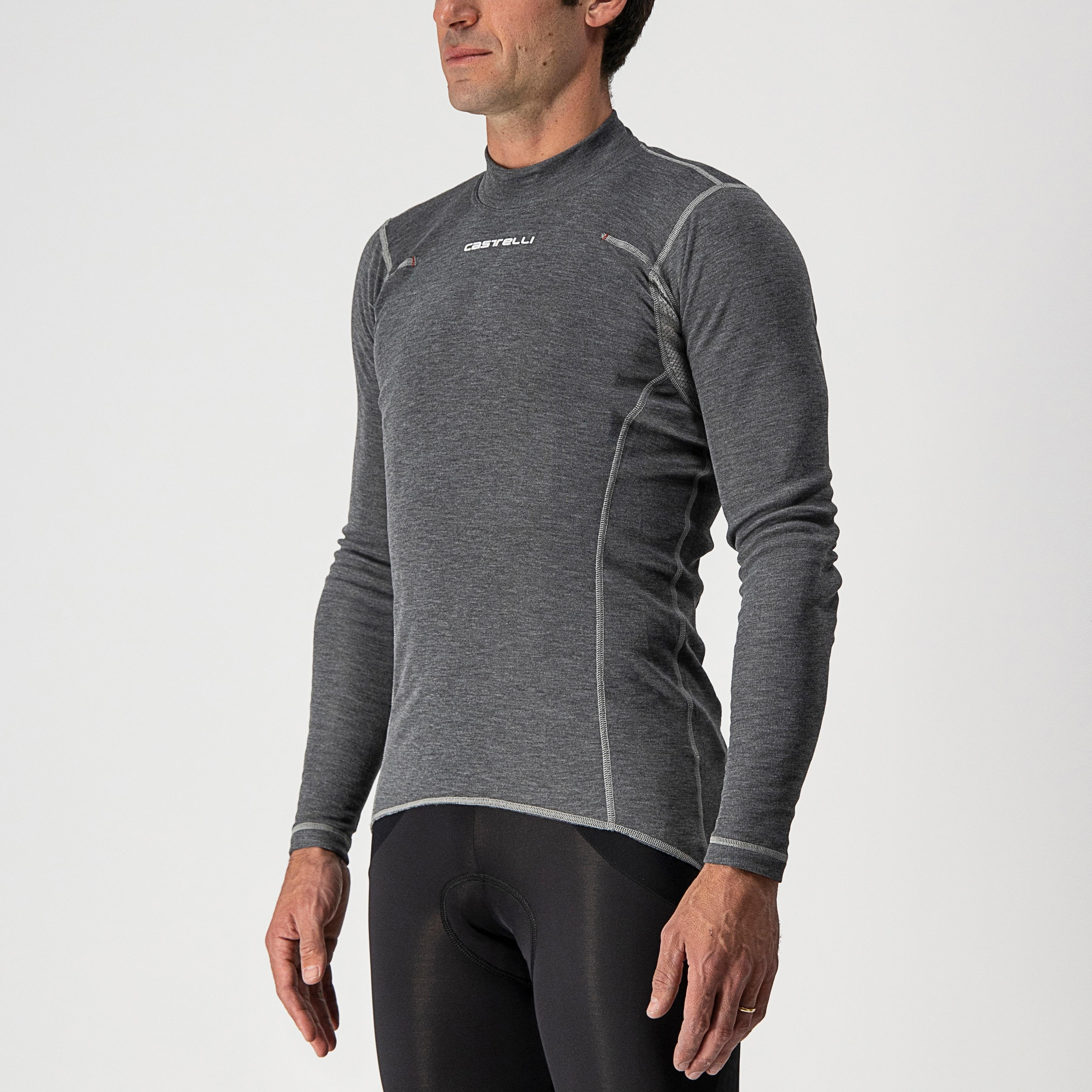 Flanders warm long sleeve - gray - castelli