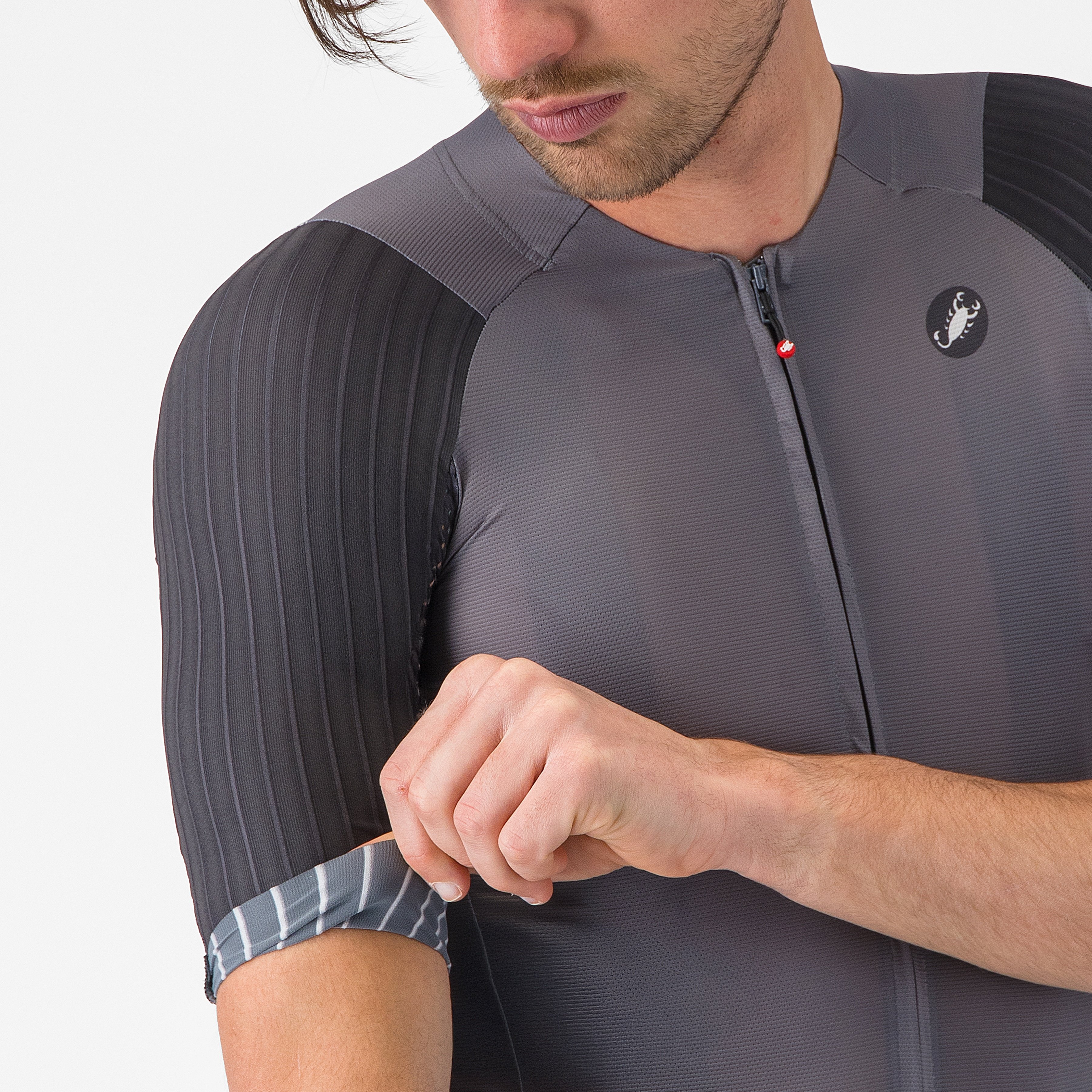 Aero race 8s jersey - smoky gray - castelli