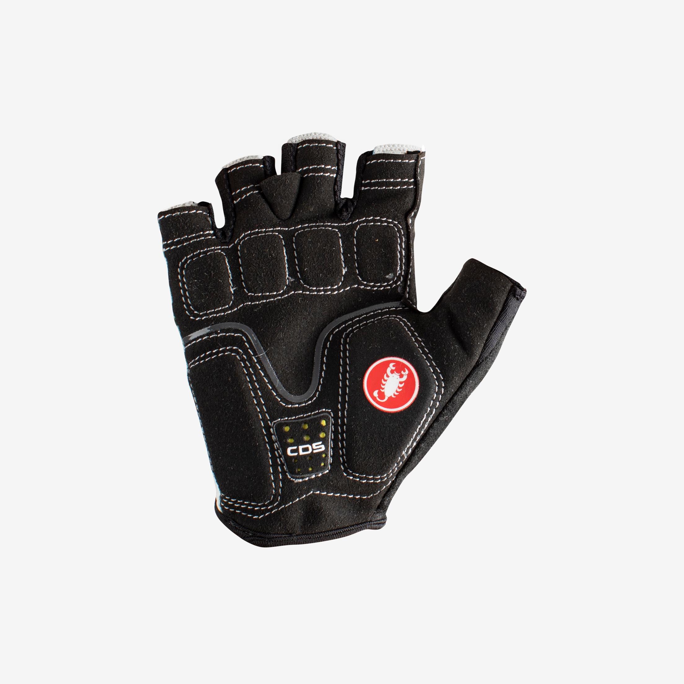Dolcissima 2 w glove - ivory/dark gray-silver gray - castelli