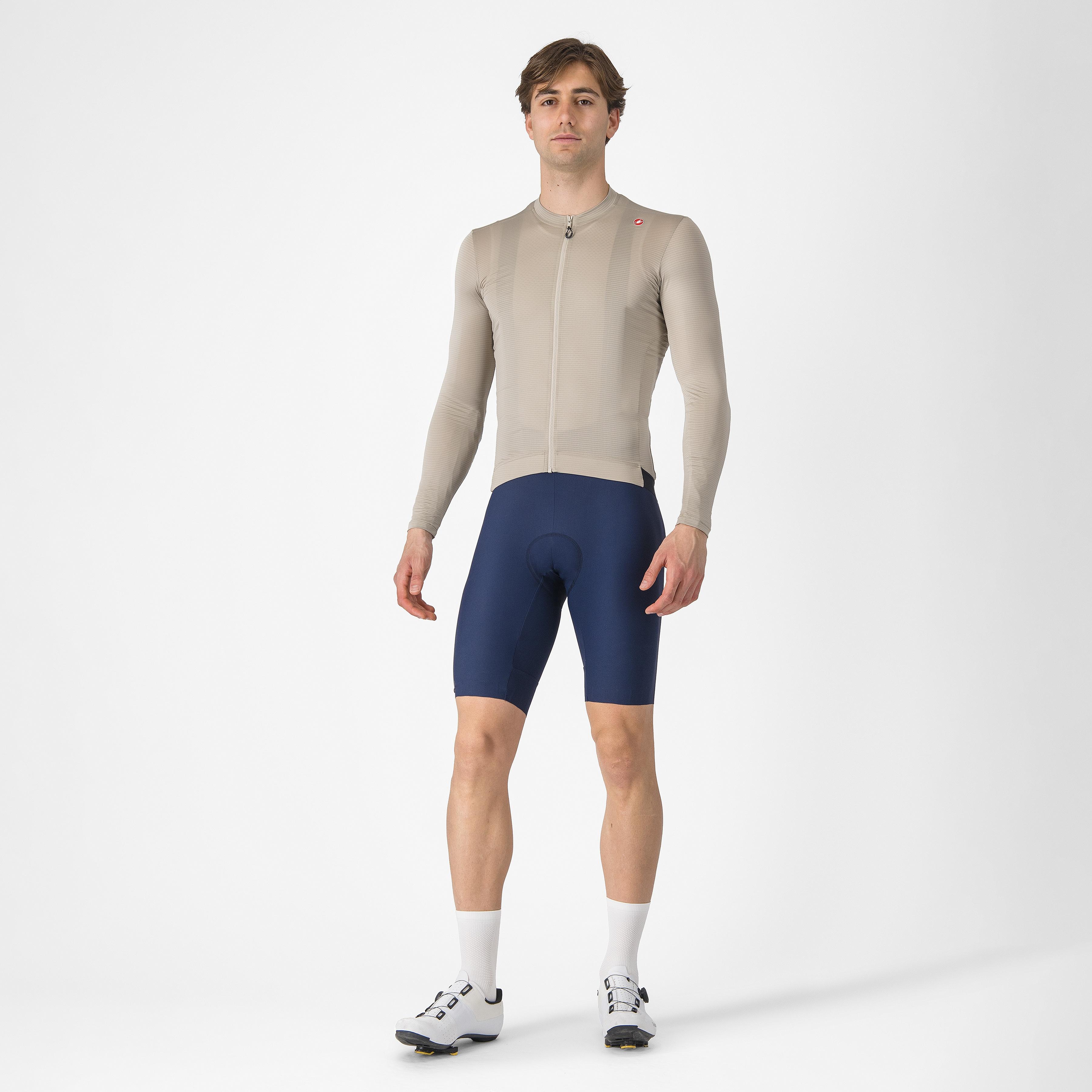 Espresso ls jersey - clay/black - castelli