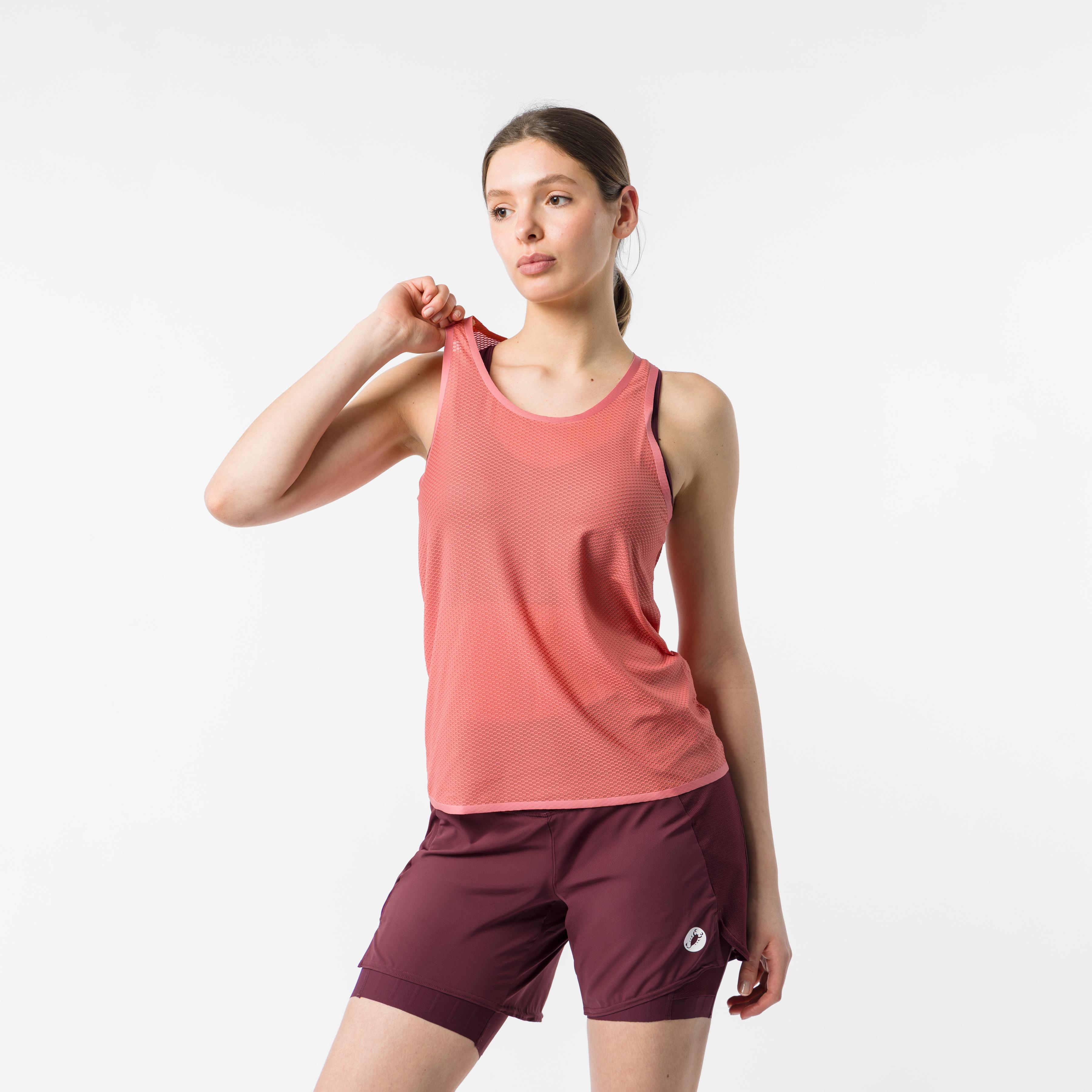 Comfort travel mesh top - faded rose - castelli