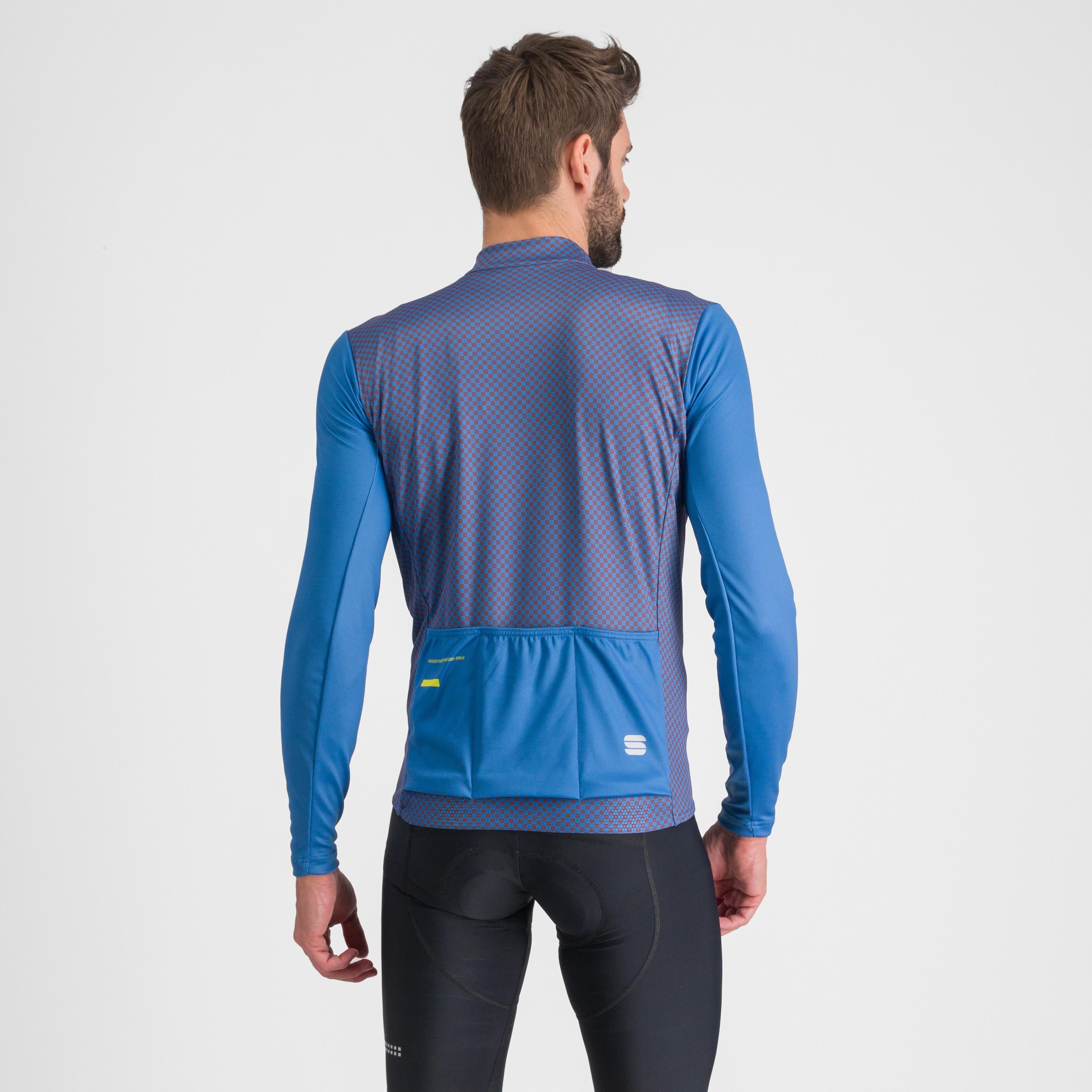Checkmate thermal jersey - blue denim huckleberry - sportful
