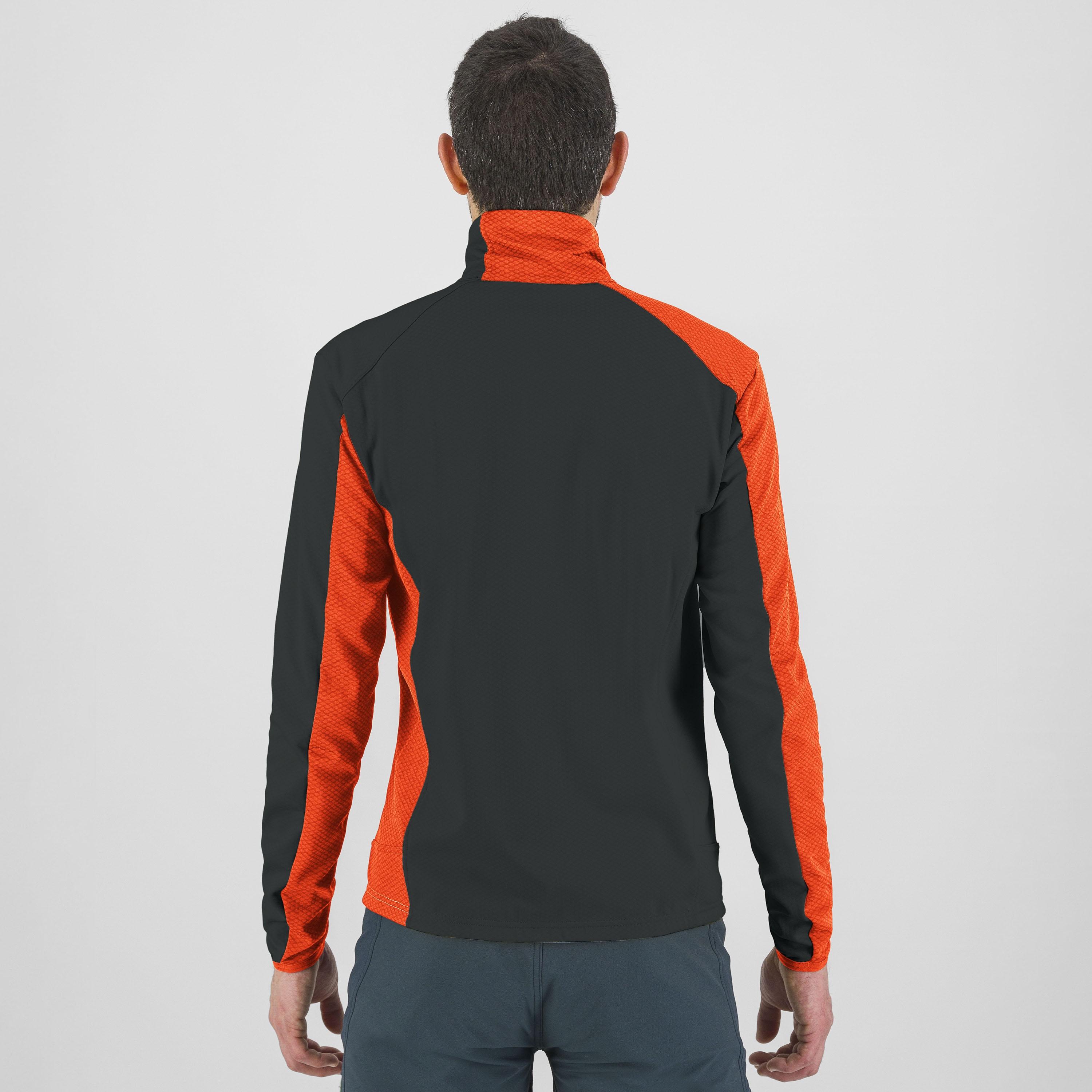 Cherz fleece - spicy orange/black sand - karpos