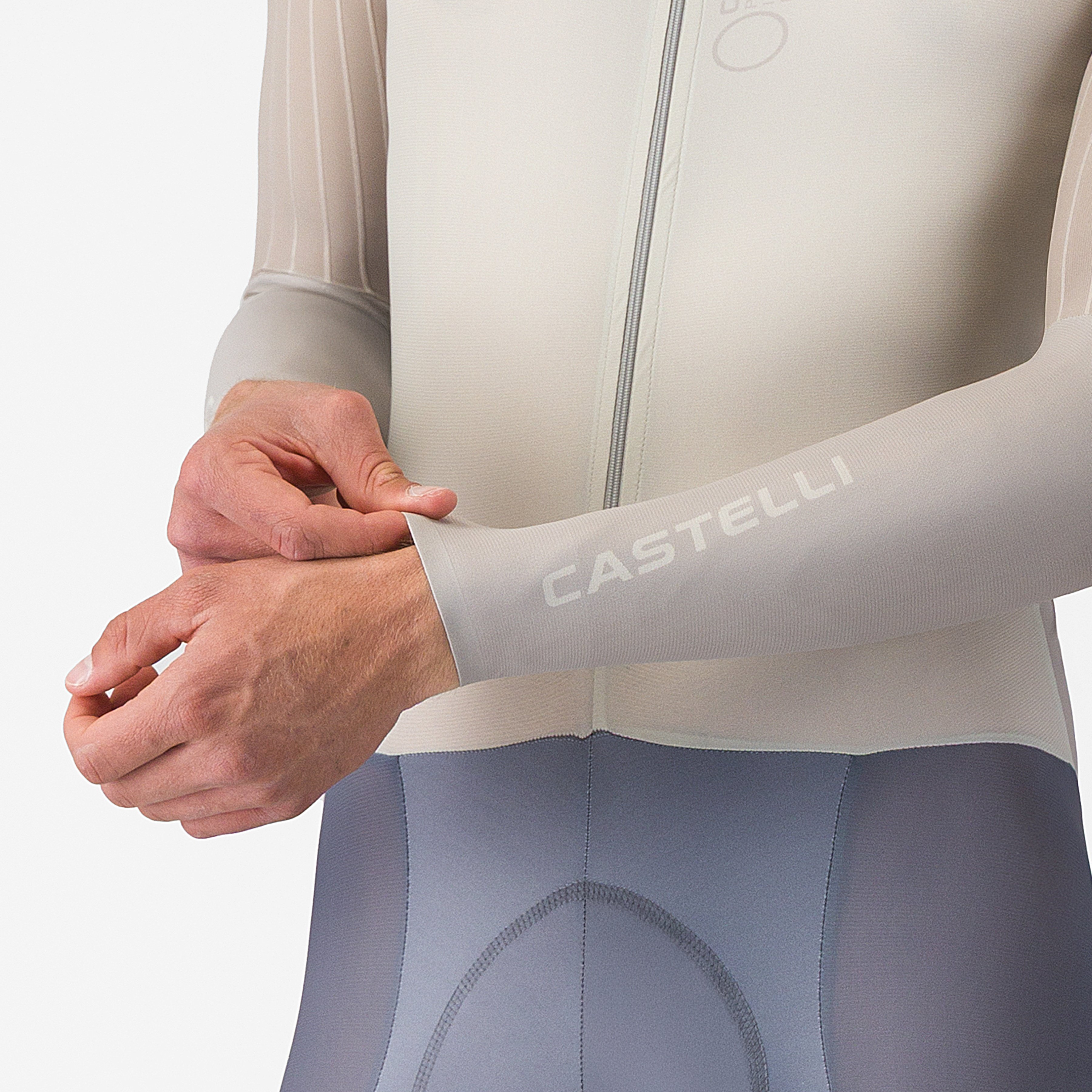 Body paint v tt speedsuit - silver moon/clay/smoky gray - castelli