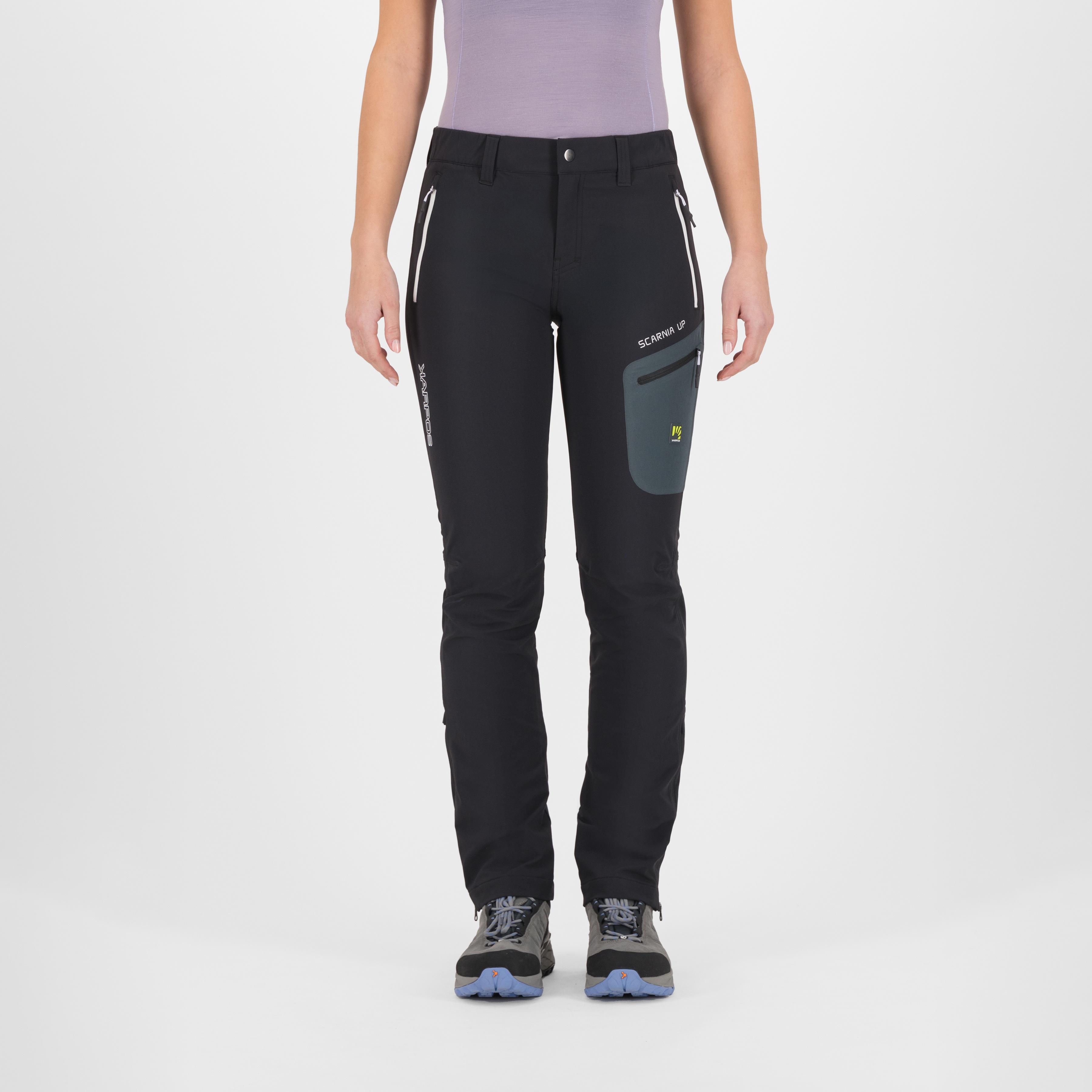 Scarnia up w pants - black/bright white - karpos