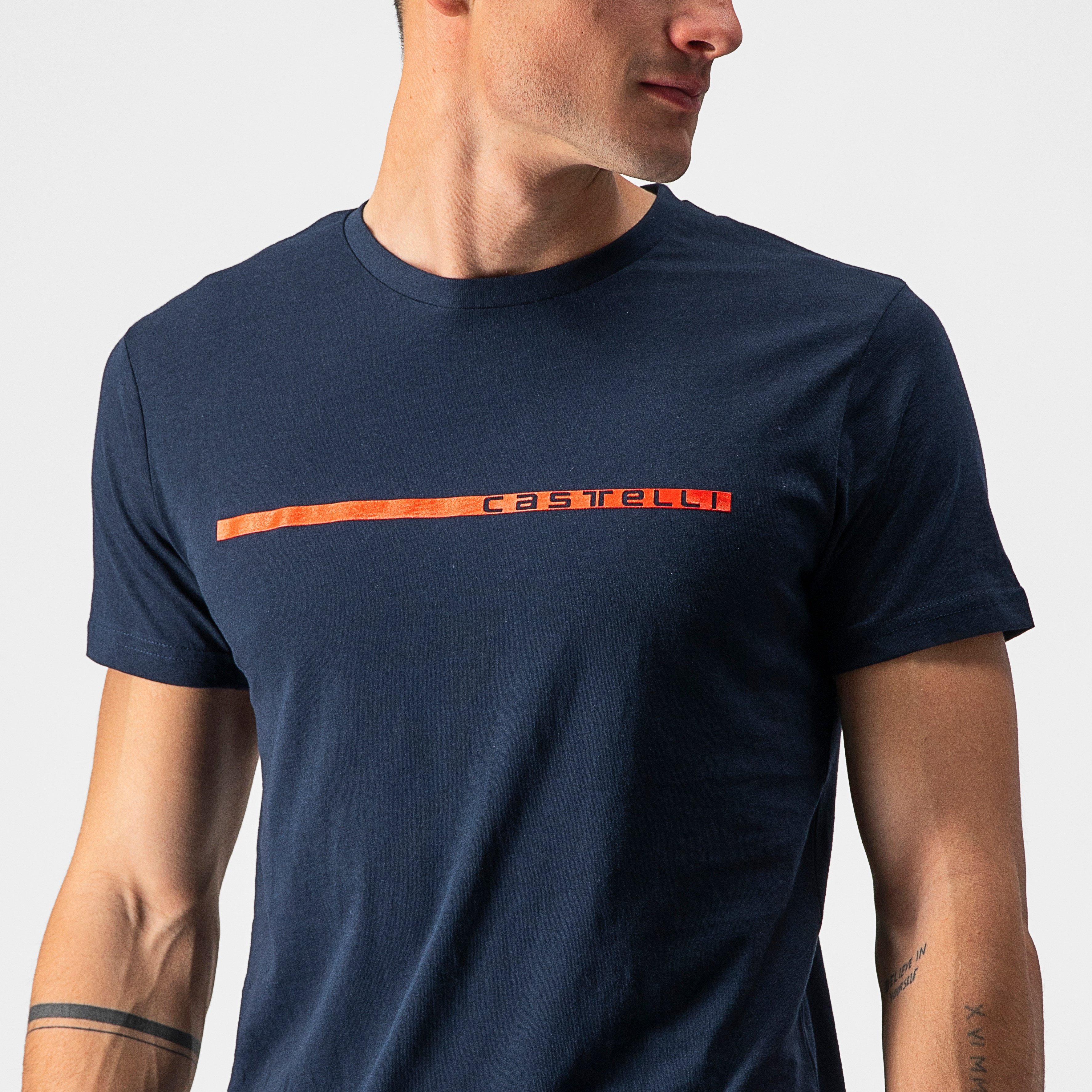Ventaglio tee - savile blue/red - castelli