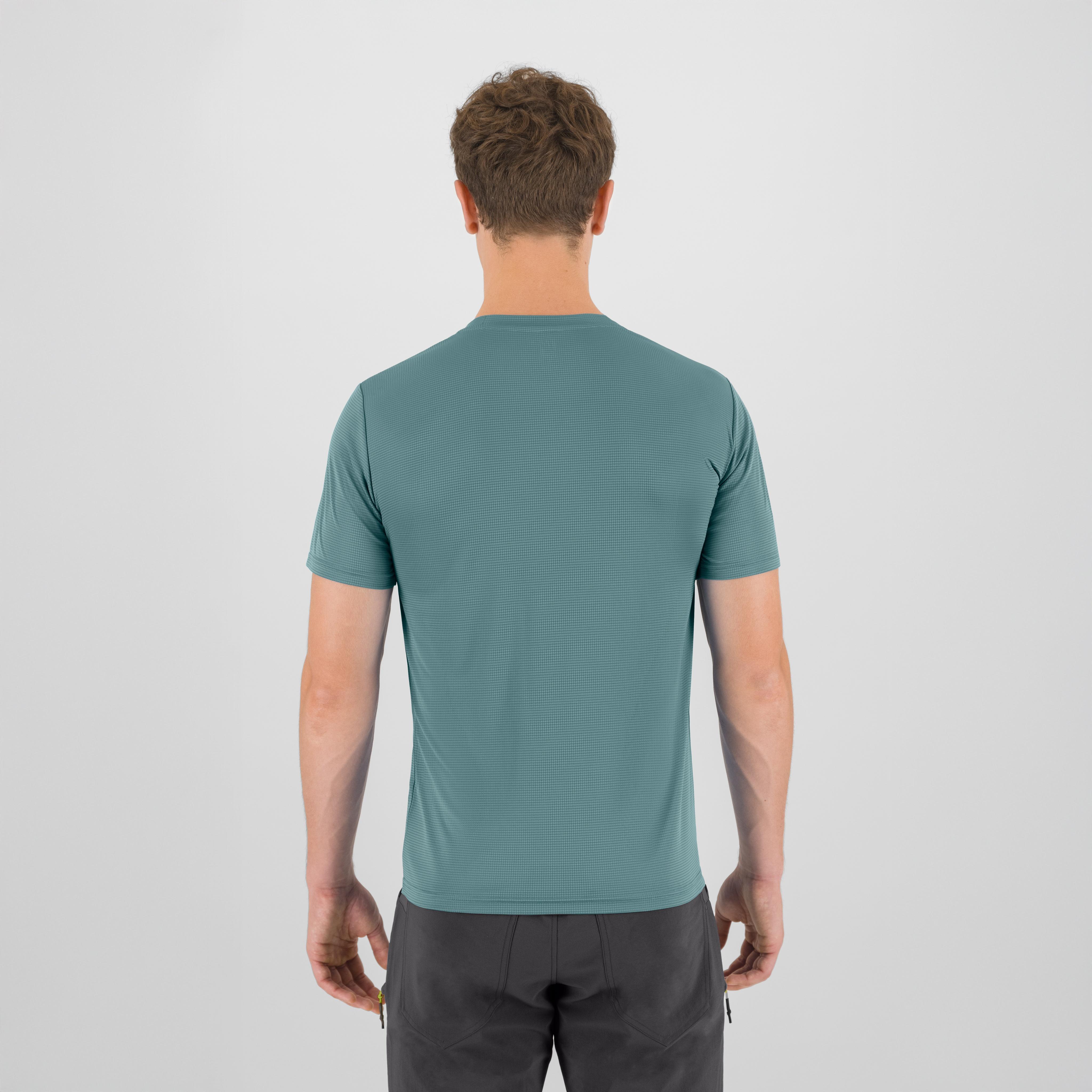 Loma evo print t-shirt - mineral blue - karpos