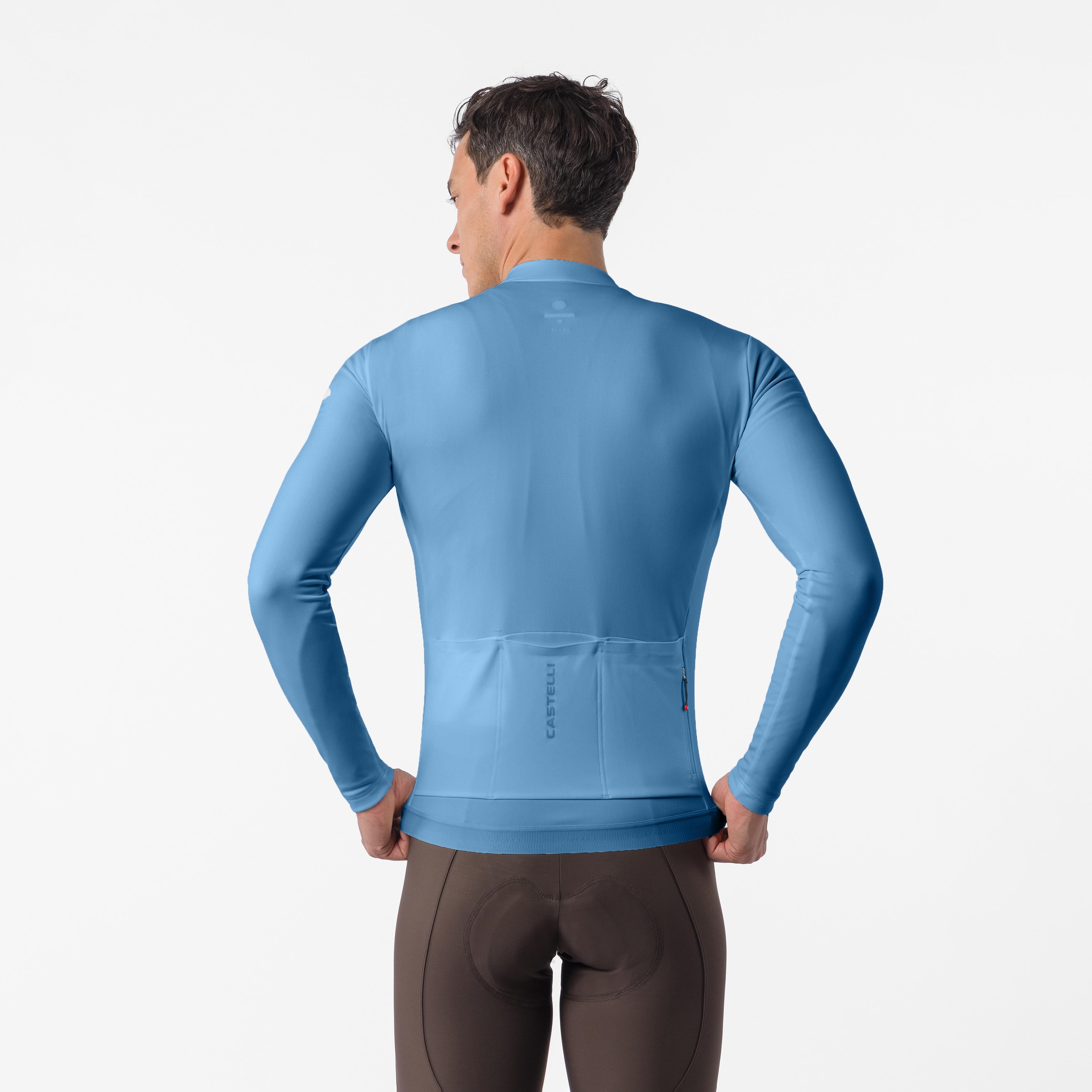 Espresso thermal 2 jersey - metallic blue - castelli