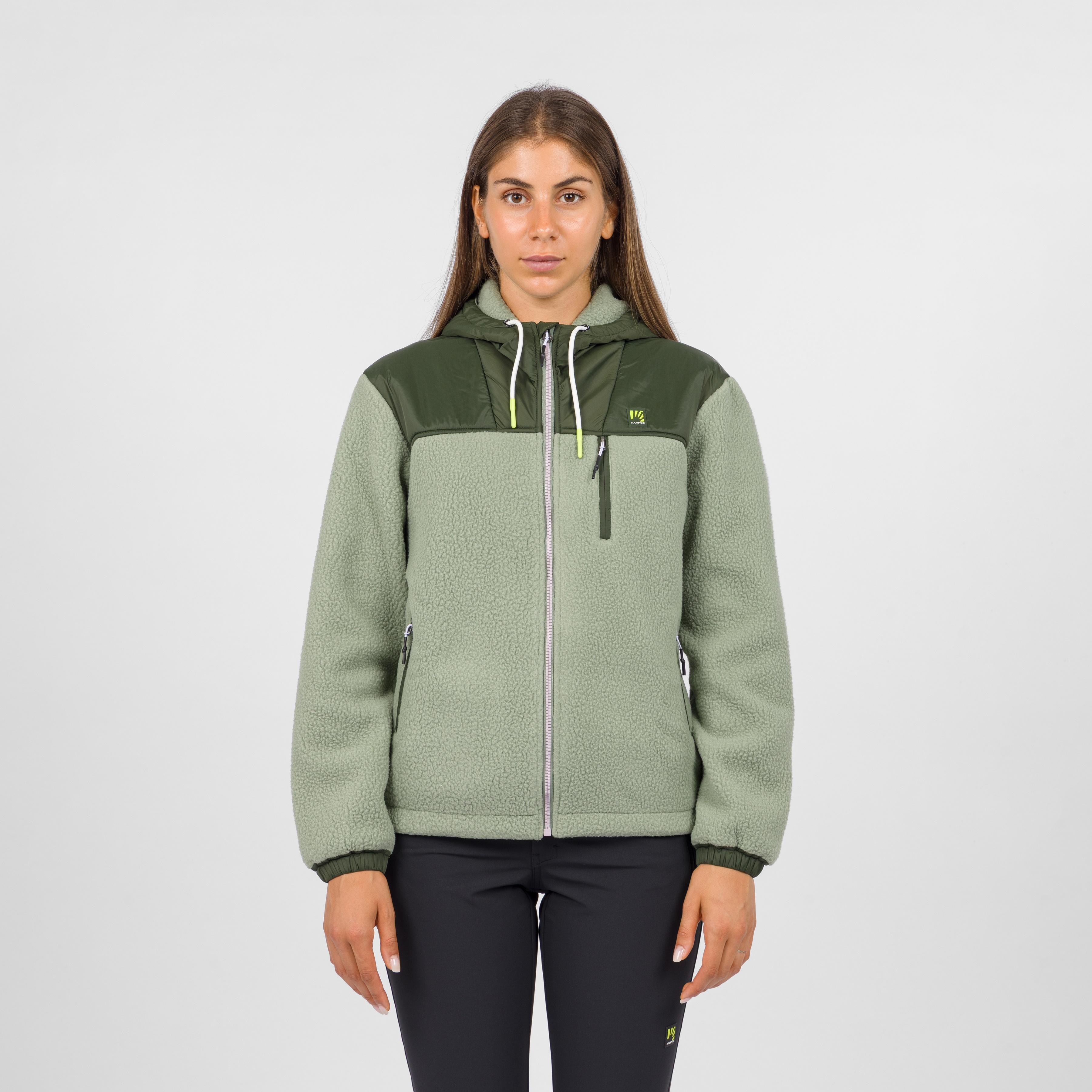 Moiazza retro' vogue w jacket - hedge/green bag - karpos