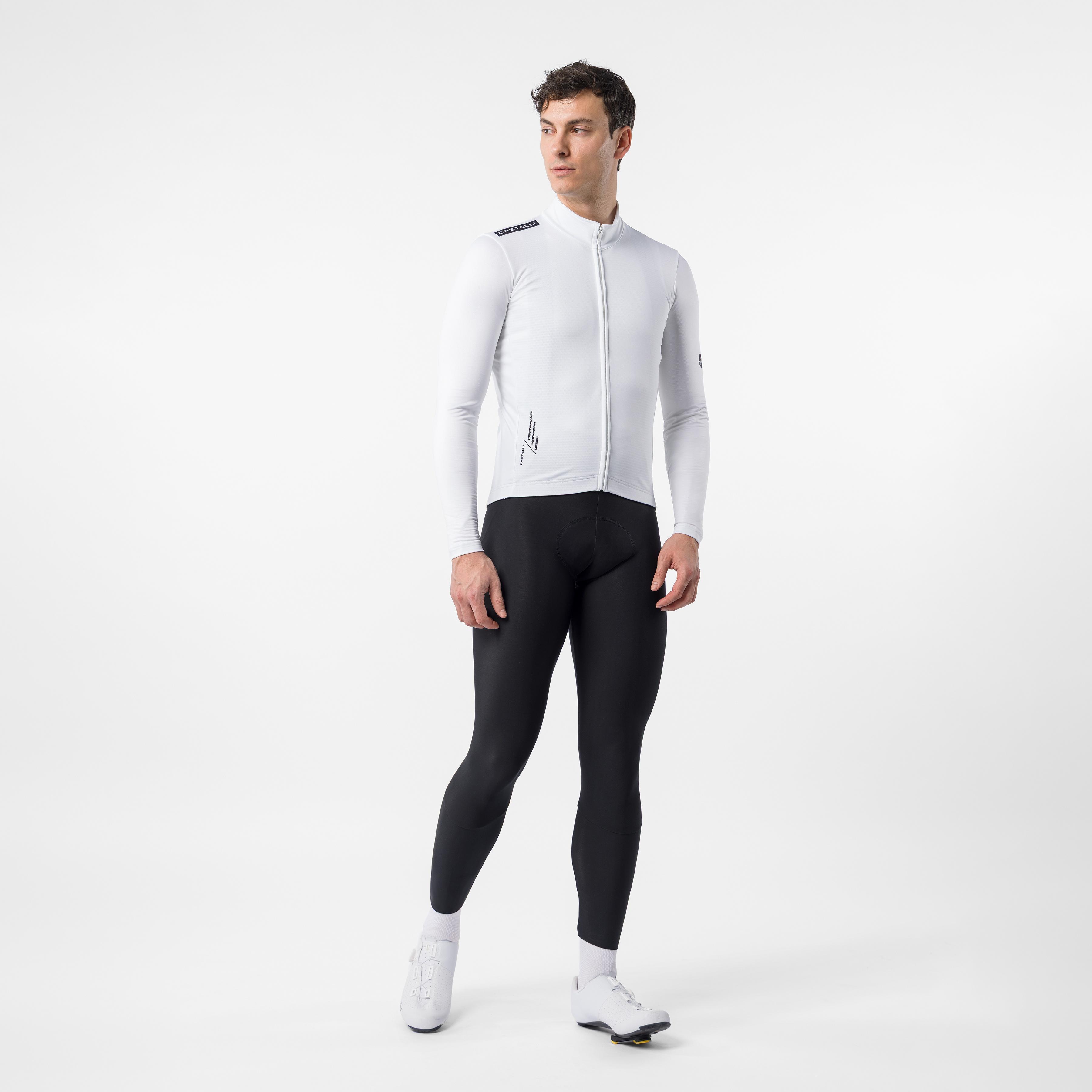 Quadro thermal jersey - ivory/black - castelli