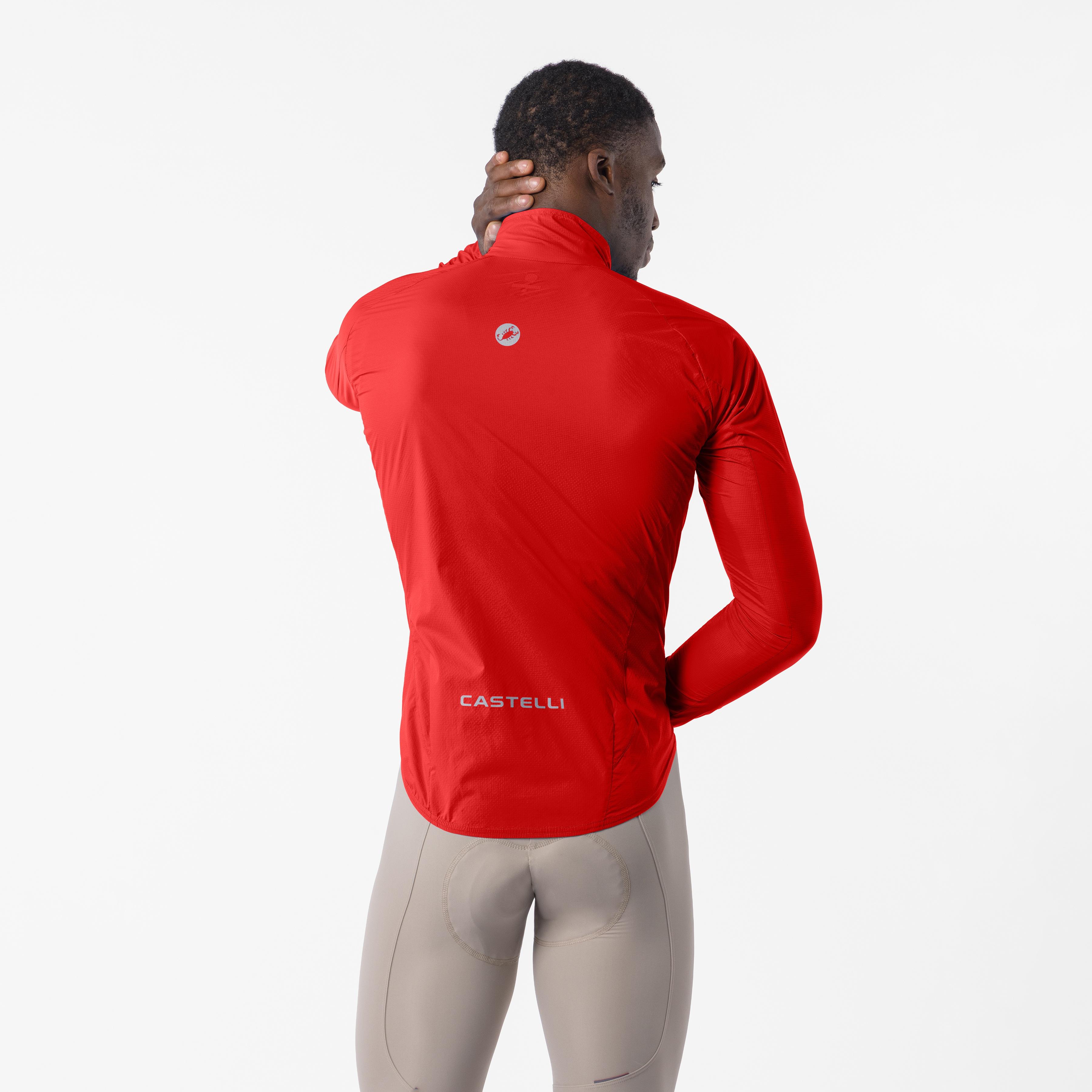 Transition air jacket - rich red - castelli
