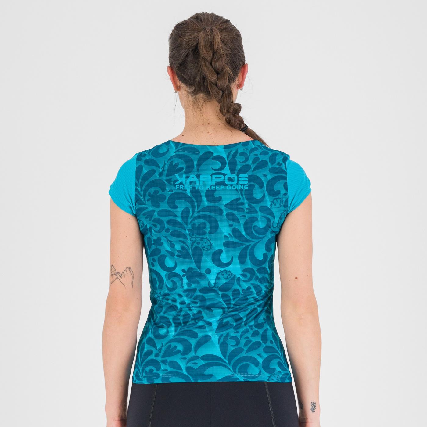Loma print w jersey - bluebird/moroccan blue - karpos