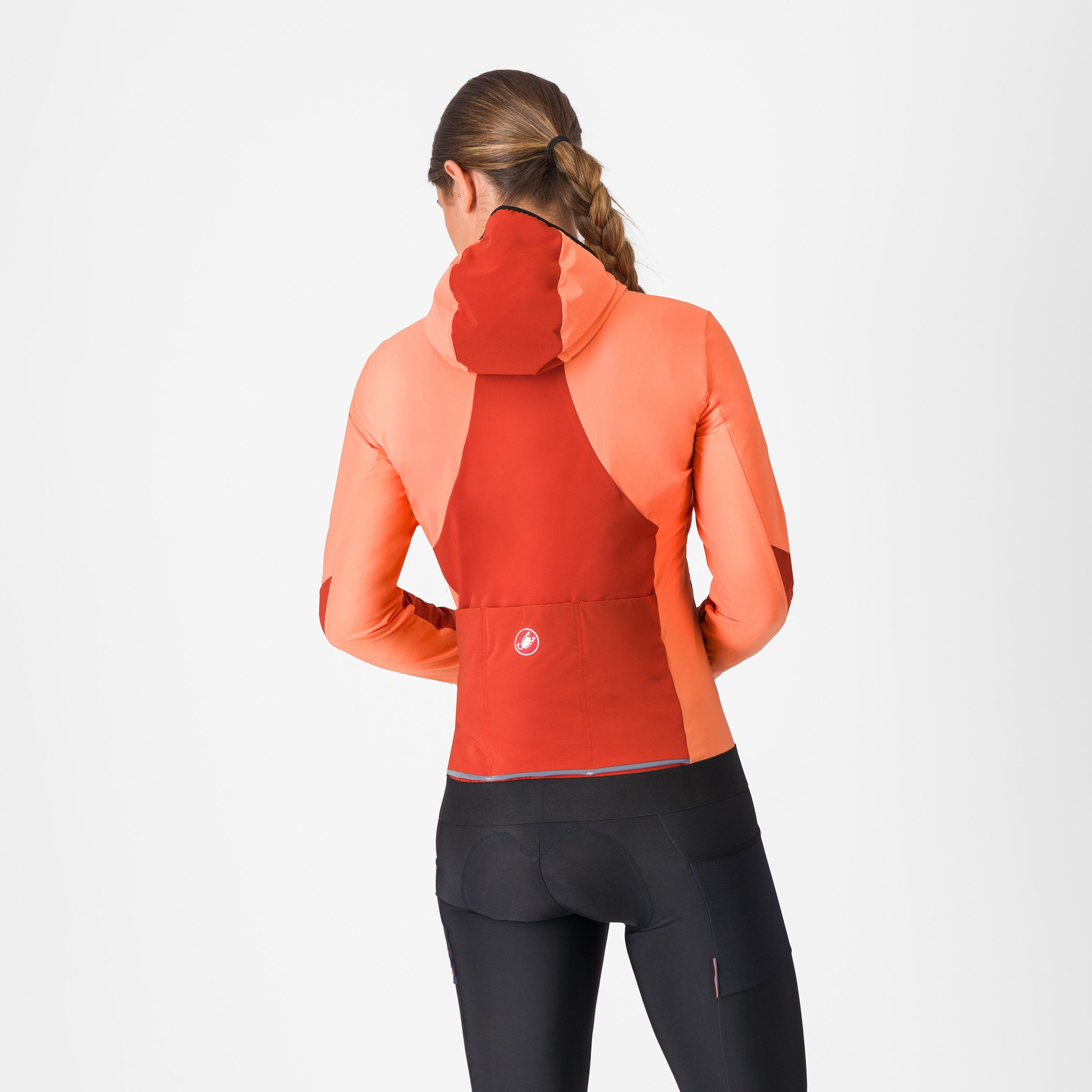 Fly unltd w jacket - melon/red ochre - castelli