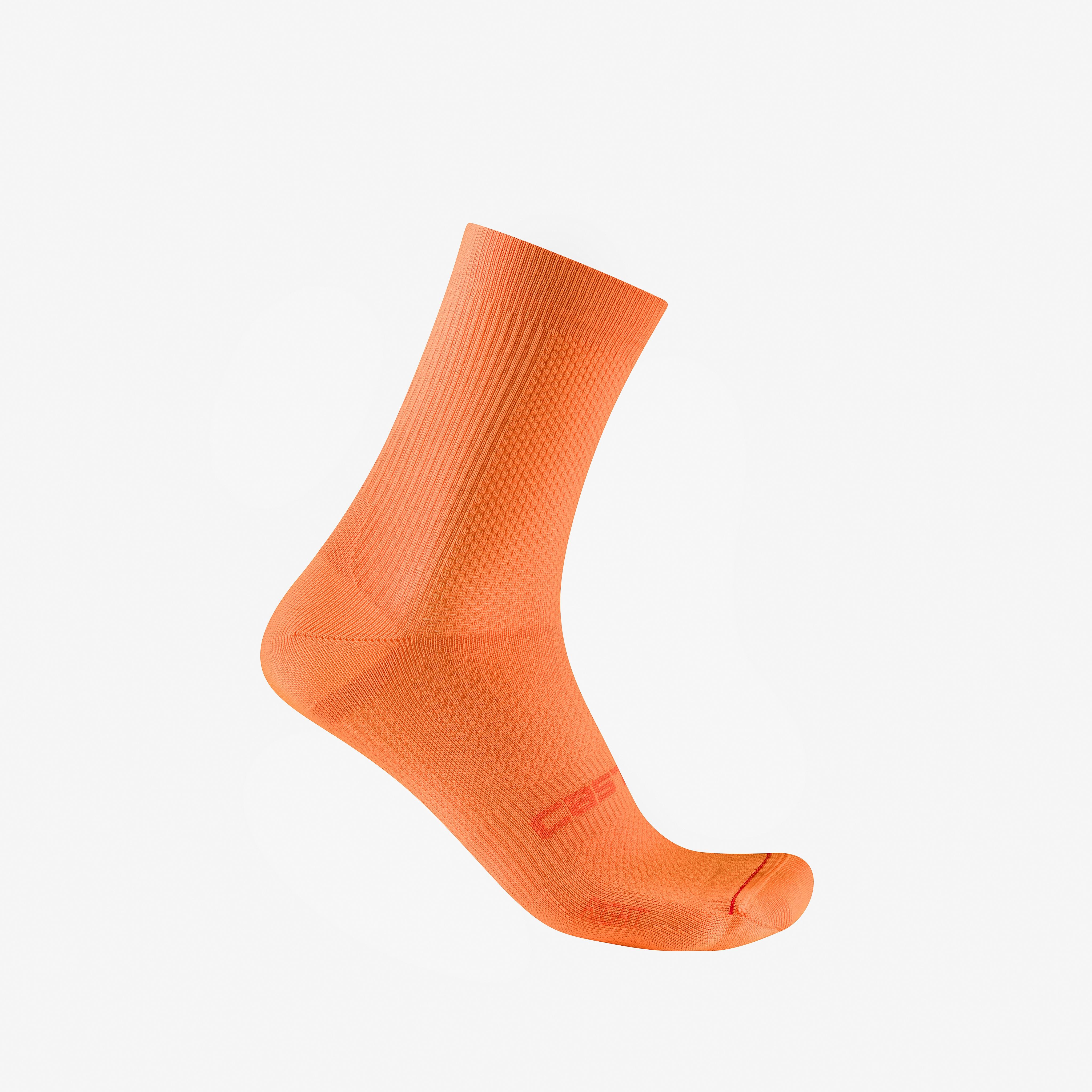 Espresso 2 w 12 sock - vivid orange - castelli
