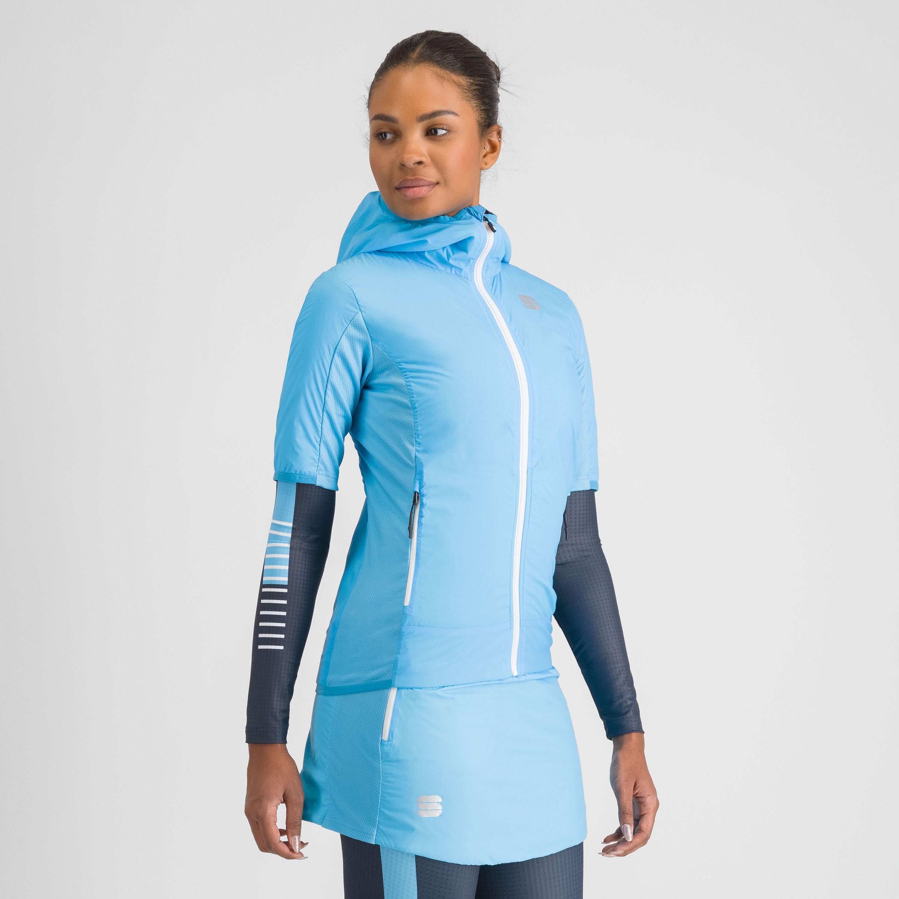 Puffy w jacket - blue acquarius - sportful