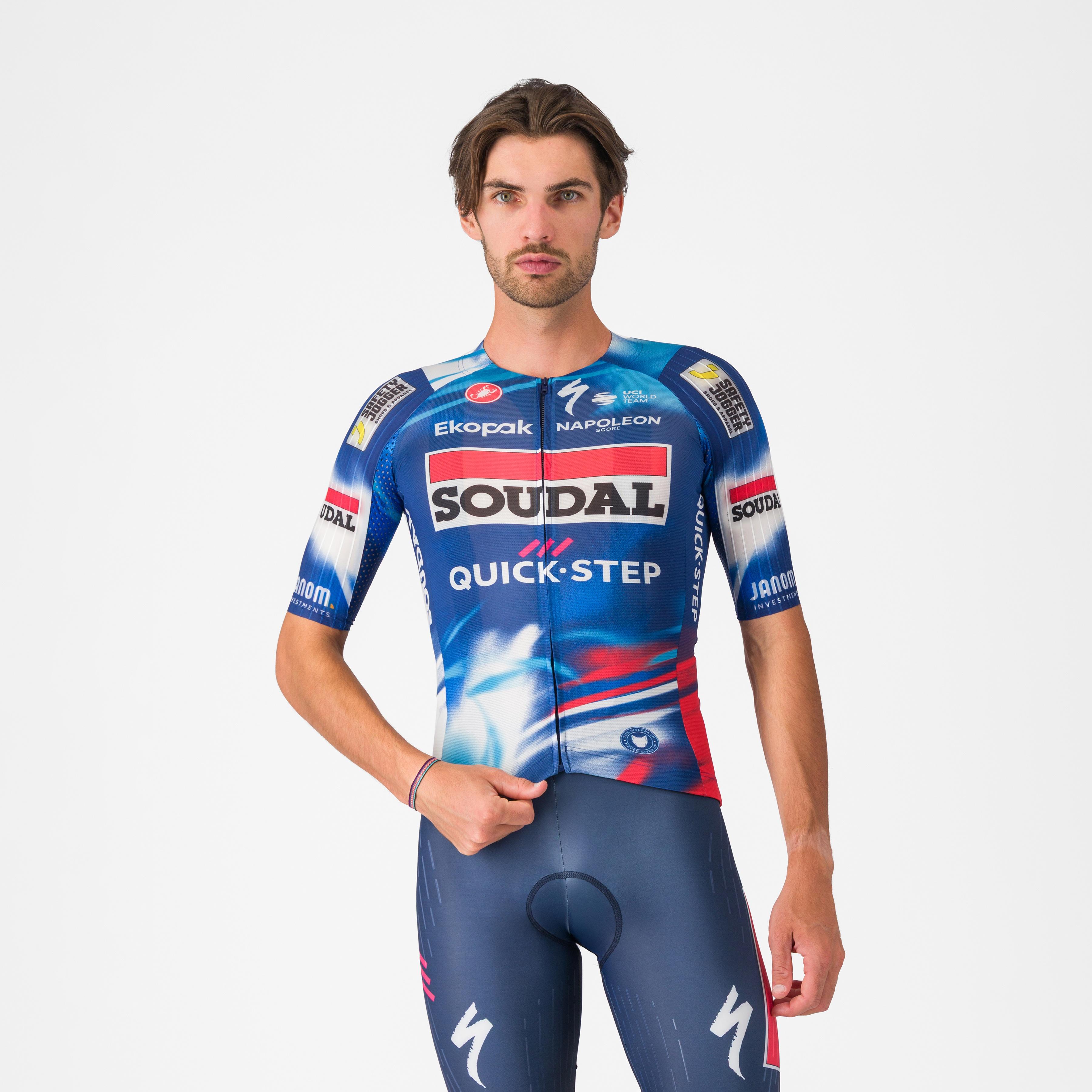 Aero race 8s jersey - score/blue-red - castelli