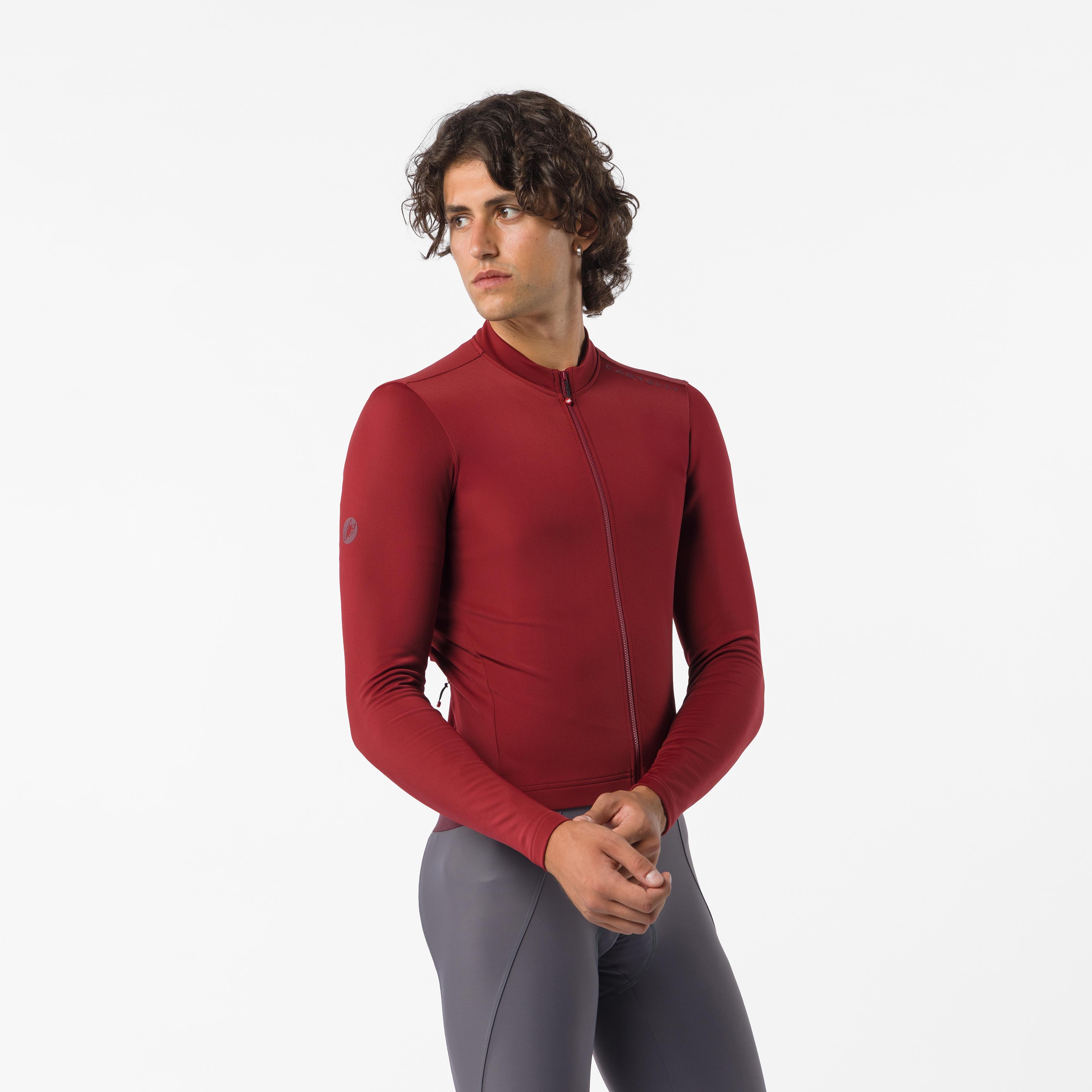 Espresso thermal 2 jersey - garnet - castelli