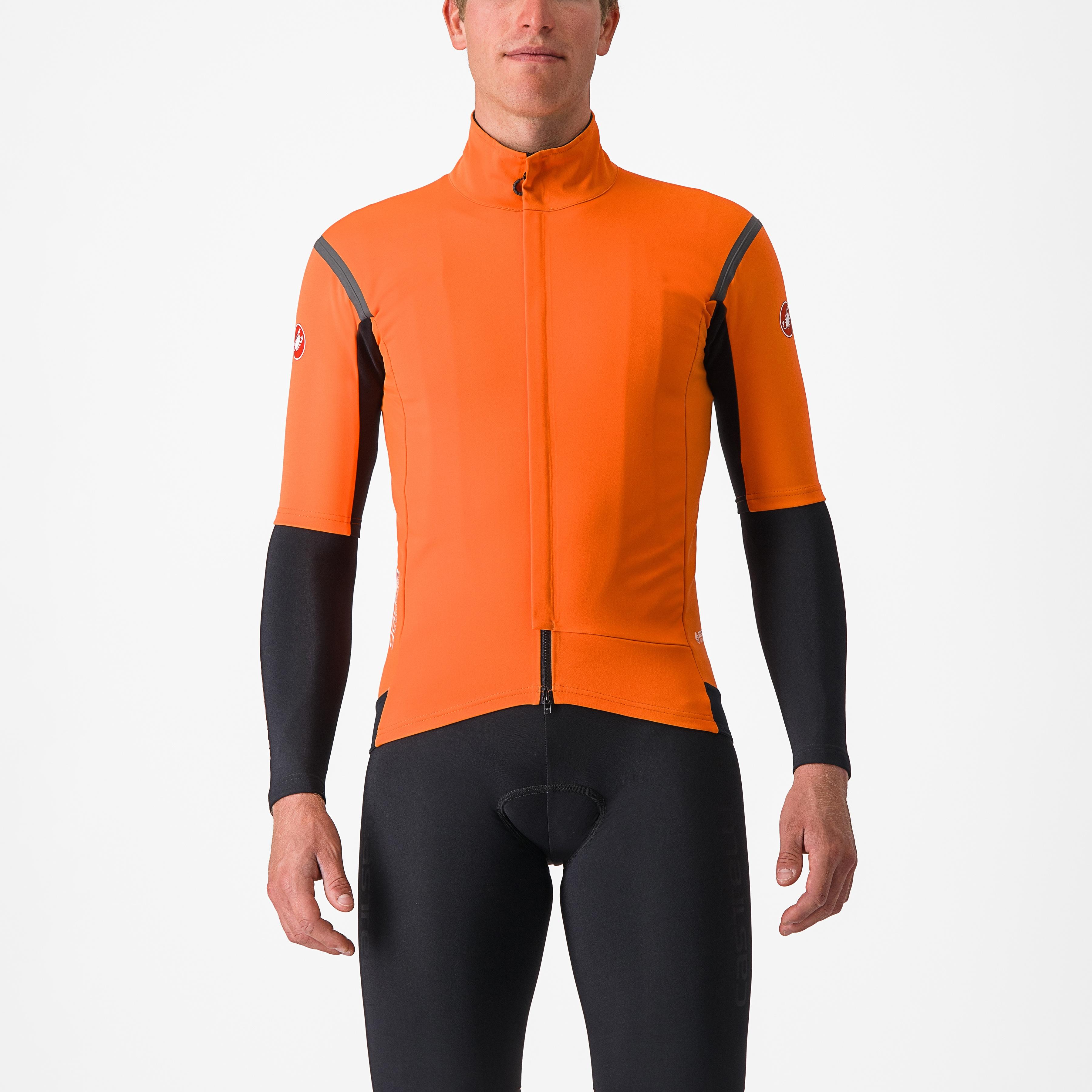 Gabba ros 2 - red orange/dark gray - castelli