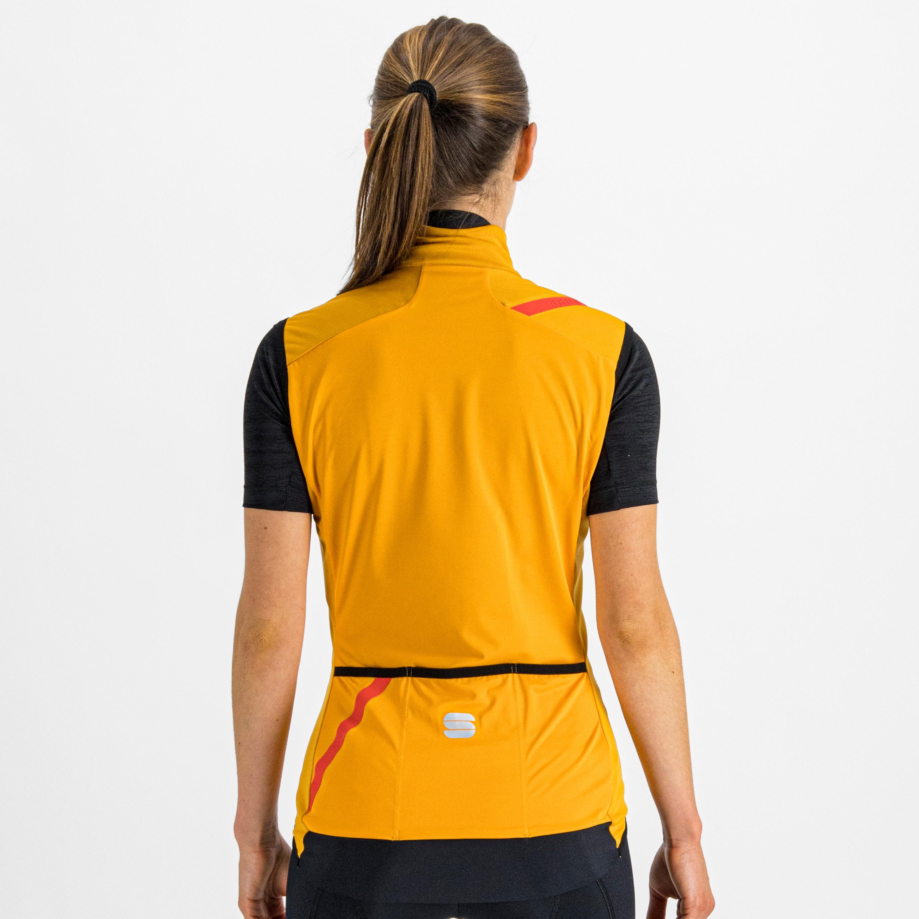 Fiandre light norain w vest - dark gold - sportful