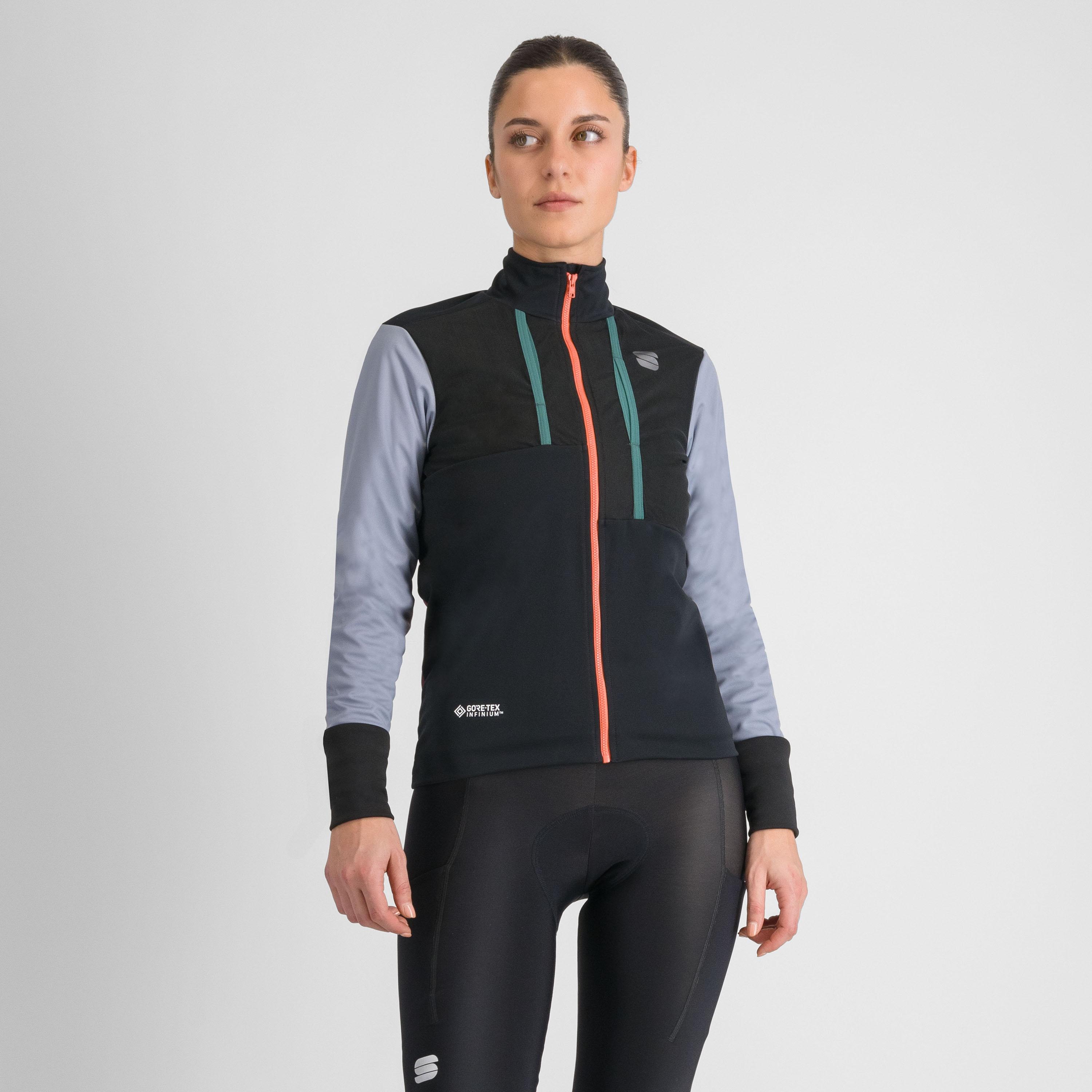 Supergiara w jacket - black cement violet - sportful
