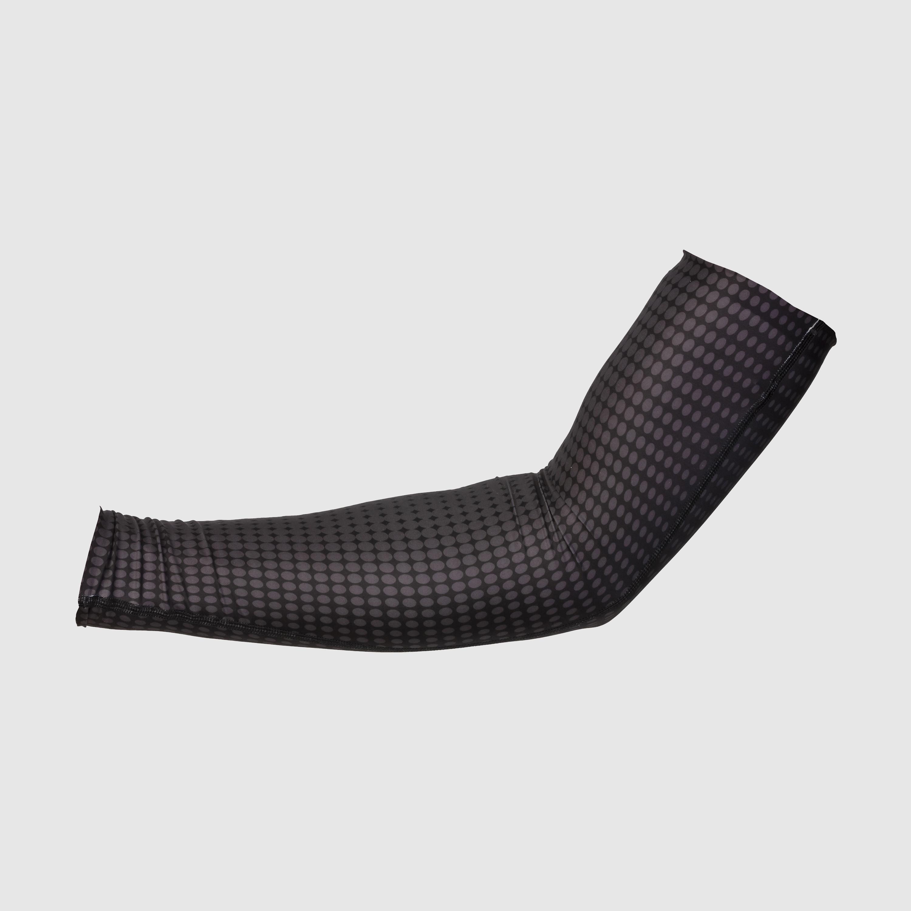 Lavaredo arm warmers - black/green fluo - karpos
