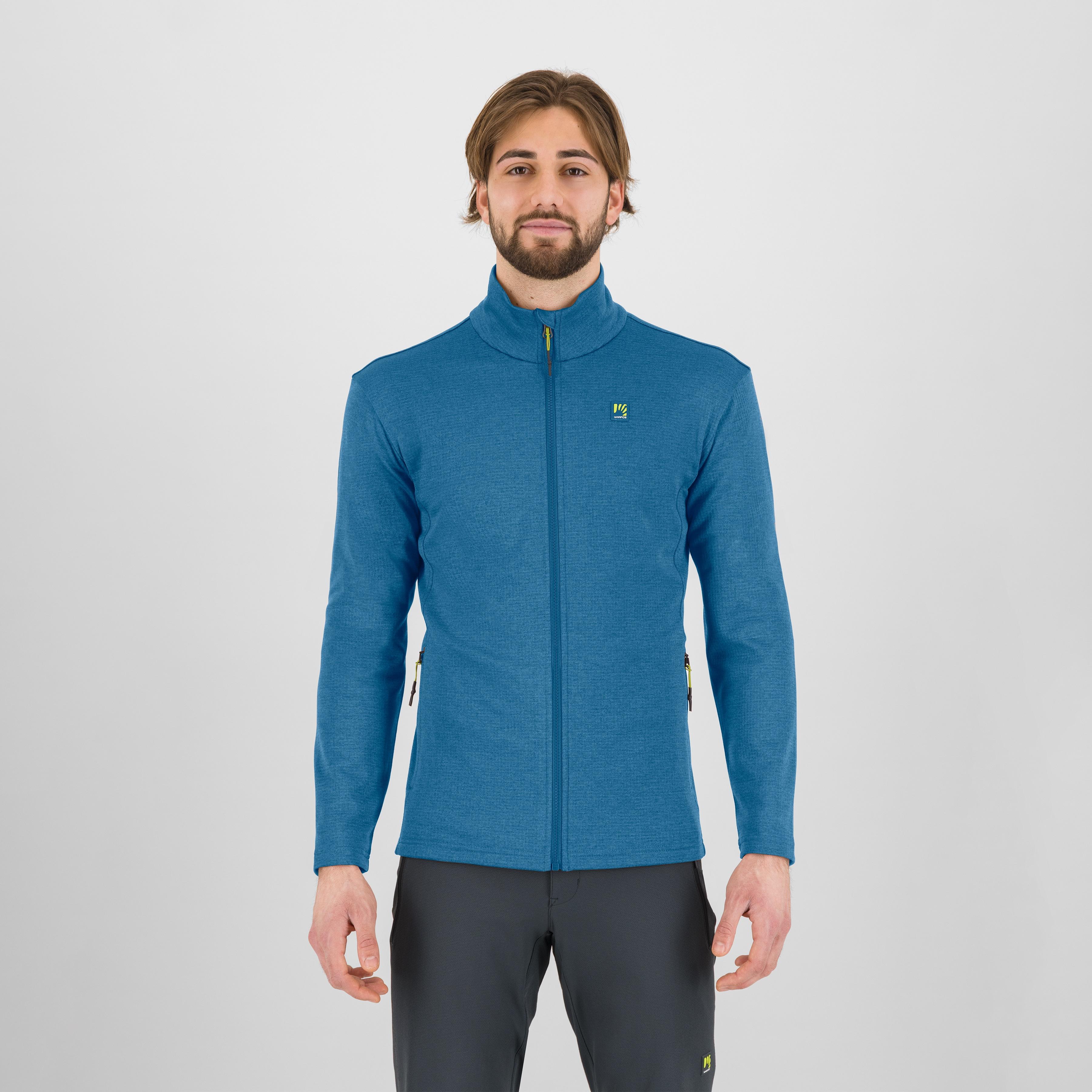 Pizzocco full zip fleece - deep water - karpos